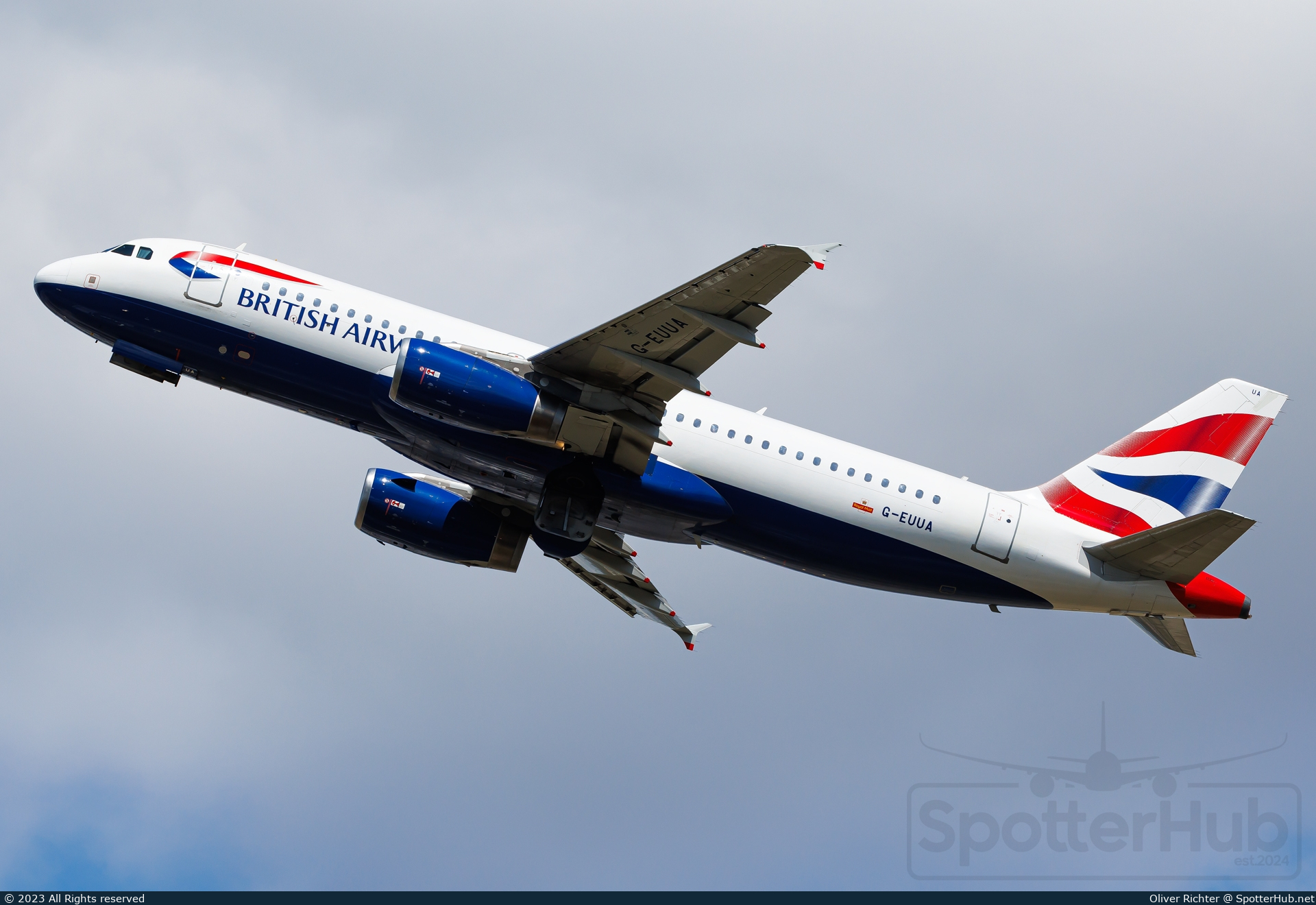 Photo of G-EUUA - Airbus A320-232 operated by British Airways