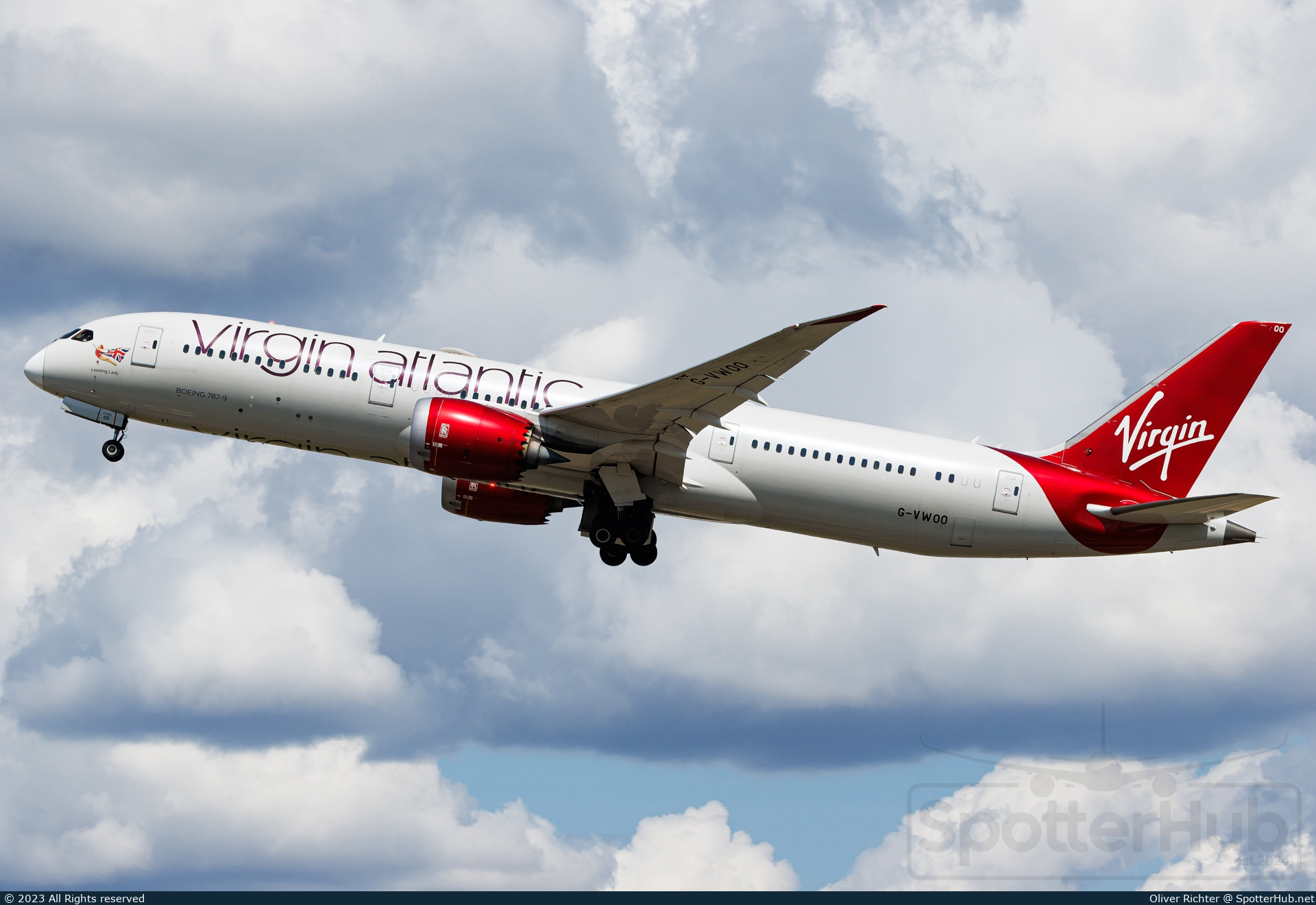 Photo of G-VWOO - Boeing 787-9 Dreamliner operated by Virgin Atlantic Airways