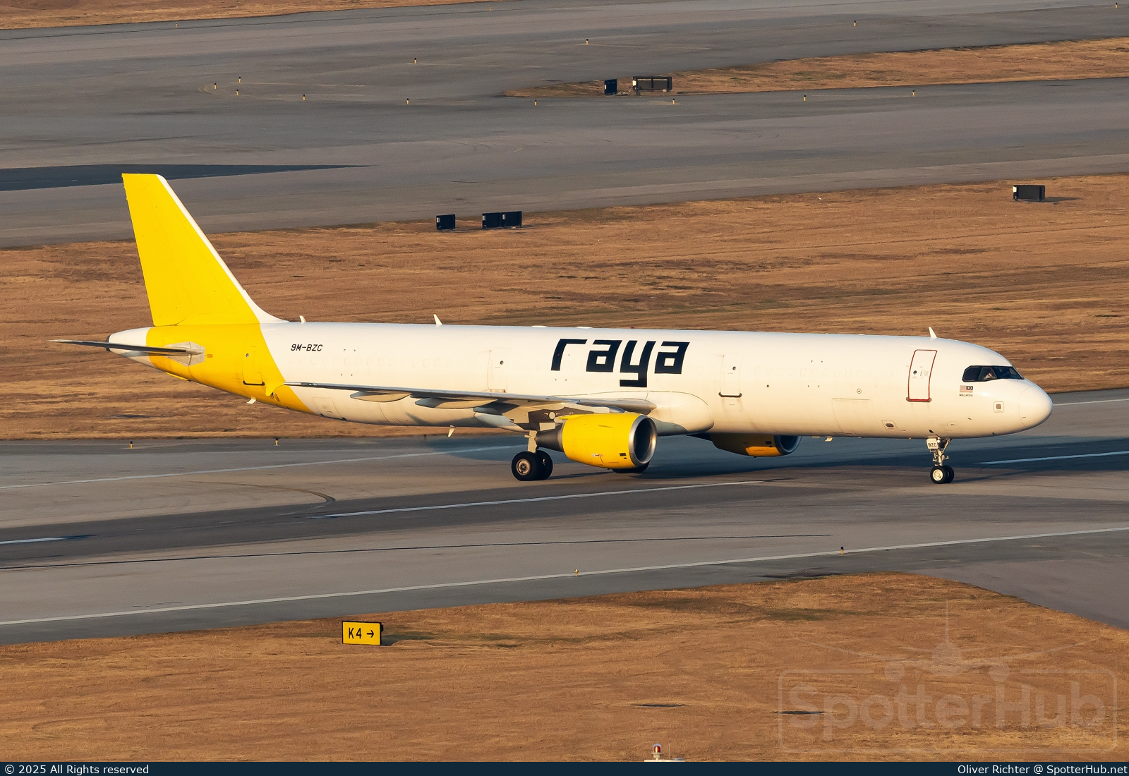 Photo of 9M-BZC - Airbus A321-211(PCF) operated by Raya Airways
