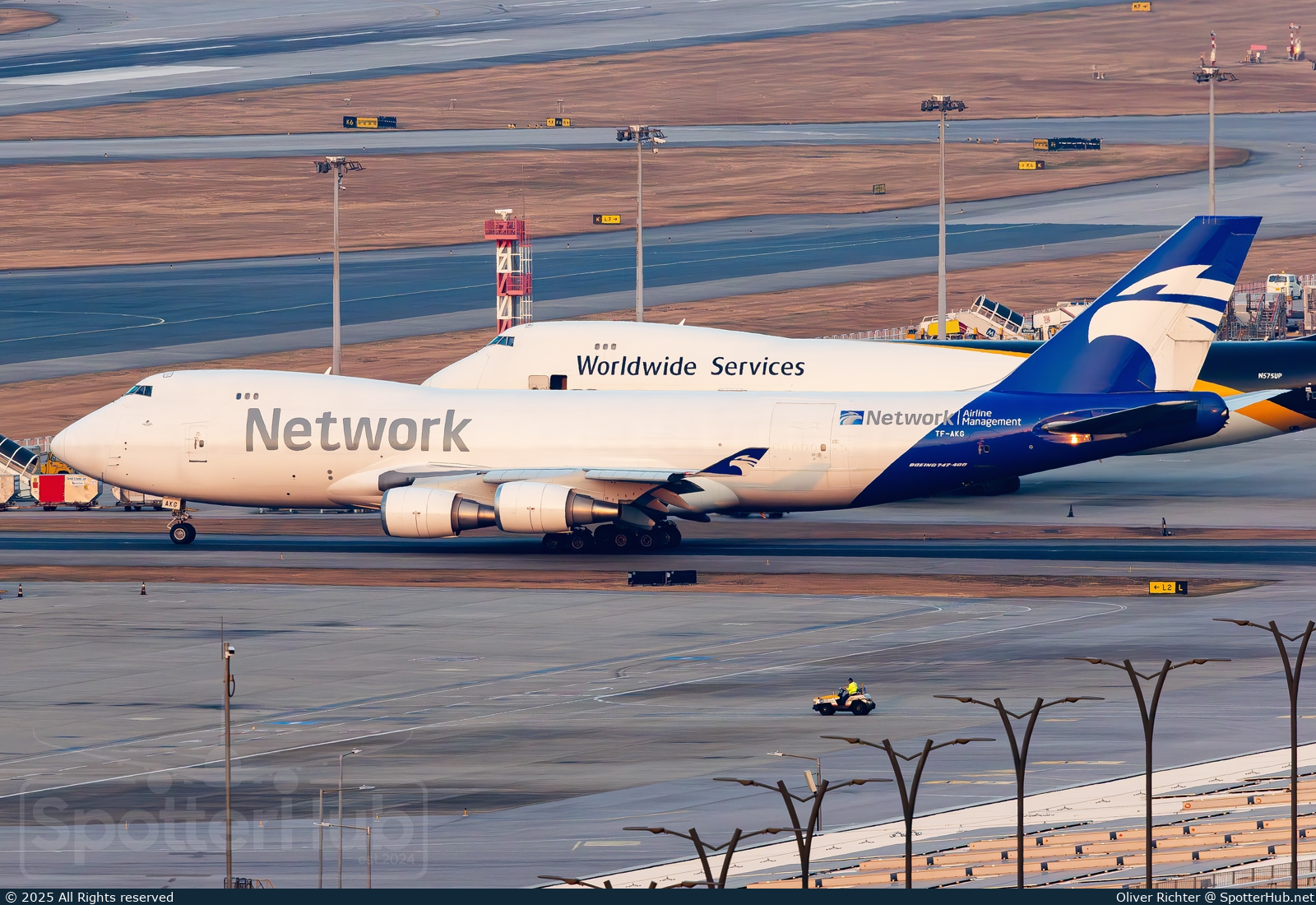 Photo of TF-AKG - Boeing 747-409F operated by Network Aviation (opb Air Atlanta Icelandic)