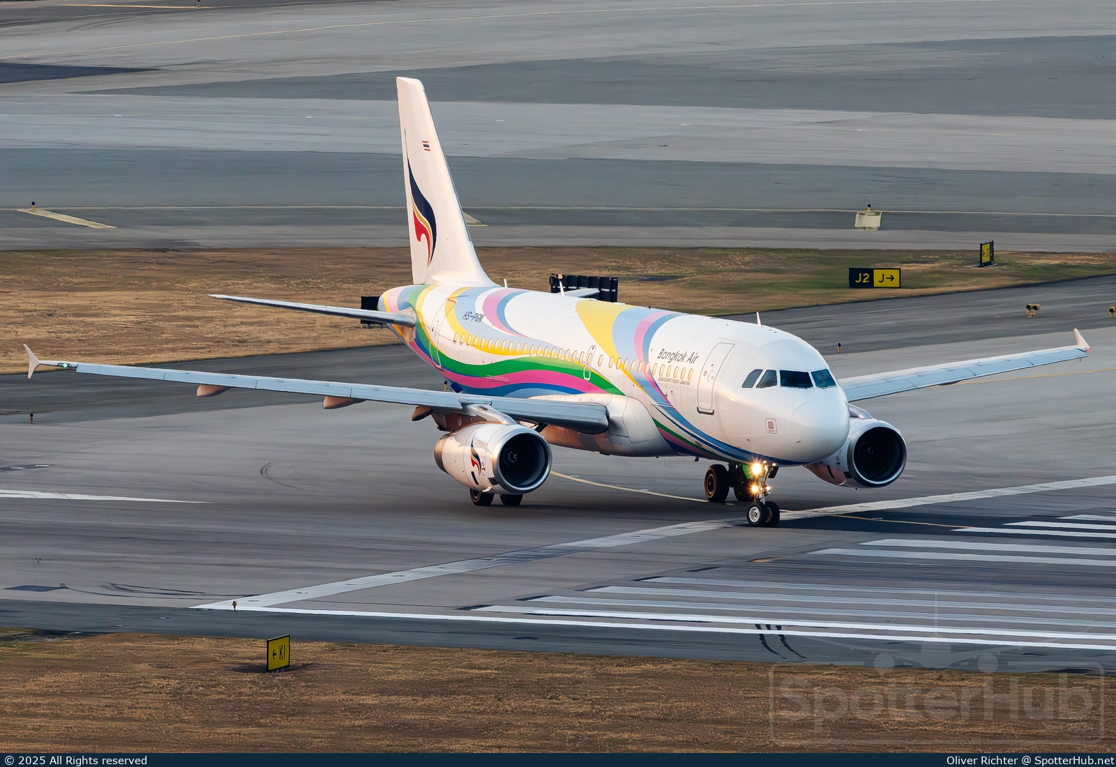 Photo of HS-PGN - Airbus A319-132 operated by Bangkok Airways