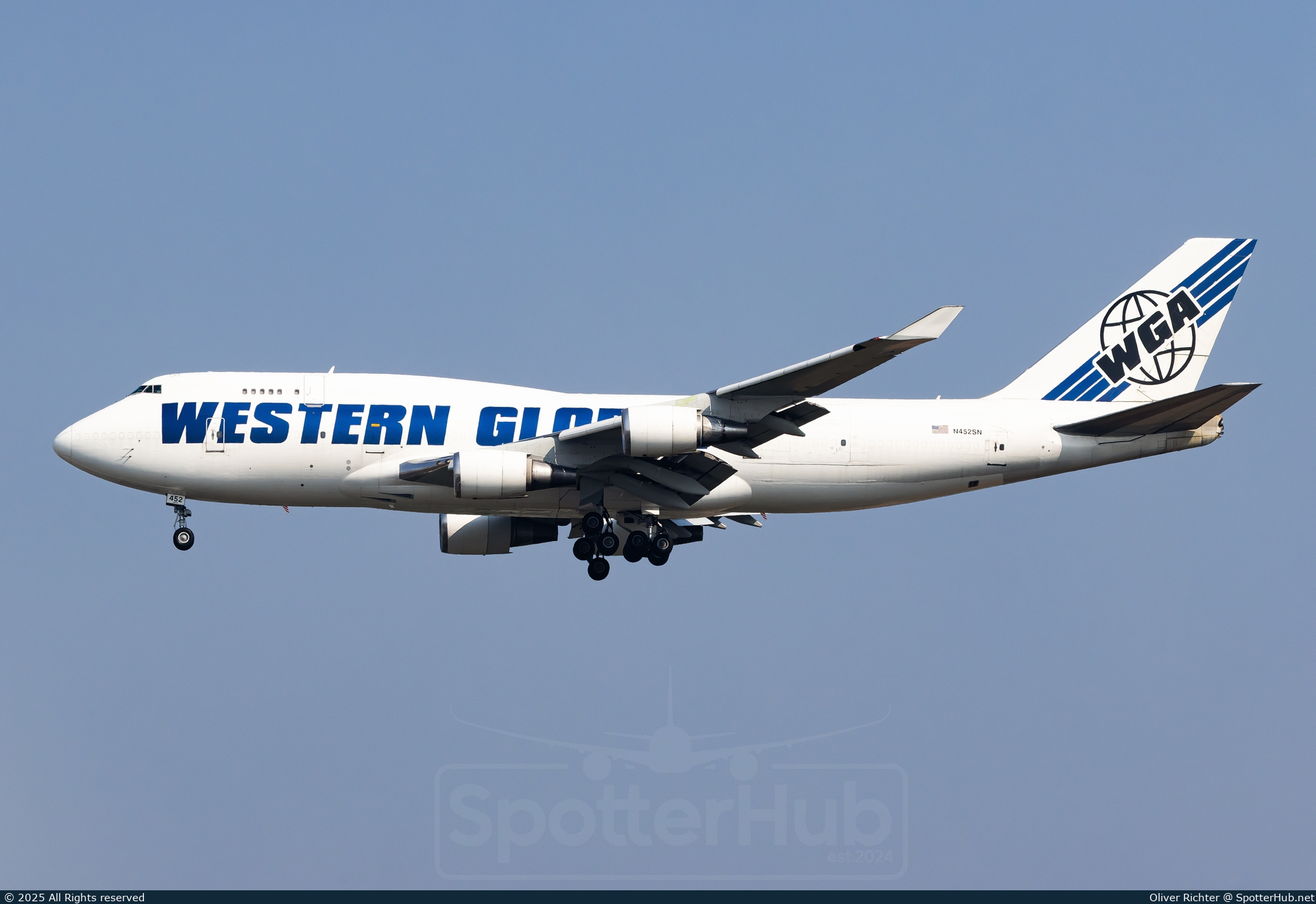 Photo of N452SN - Boeing 747-48E(BDSF) operated by Western Global Airlines