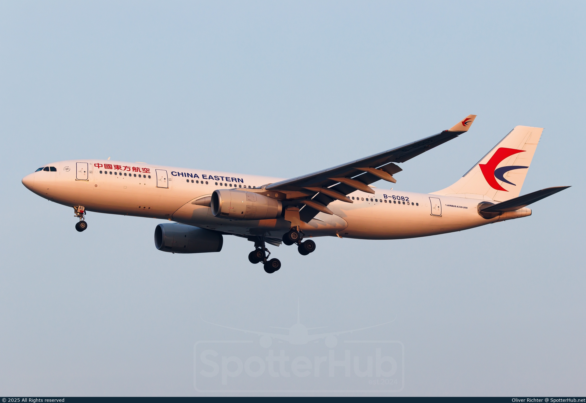 Photo of B-6082 - Airbus A330-243 operated by China Eastern Airlines