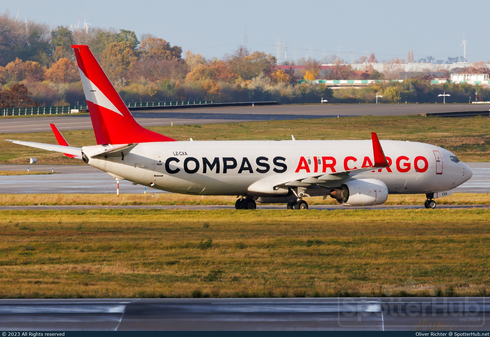 Photo of LZ-CXA - Boeing 737-85F(SF) operated by Compass Air Cargo