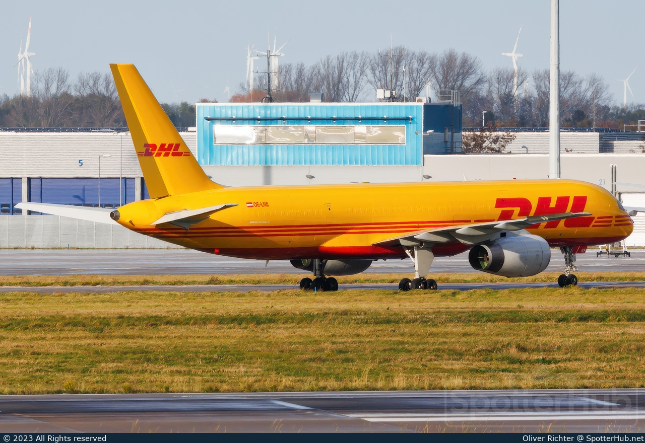 Photo of OE-LNE - Boeing 757-23N(PCF) operated by DHL Air Austria