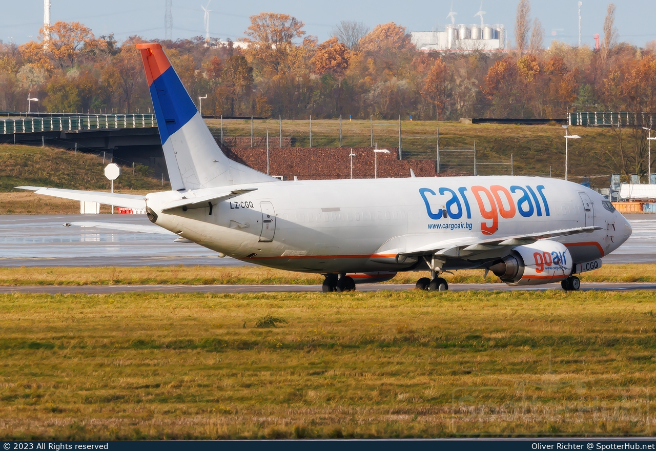 Photo of LZ-CGQ - Boeing 737-3Y5(SF) operated by Cargoair