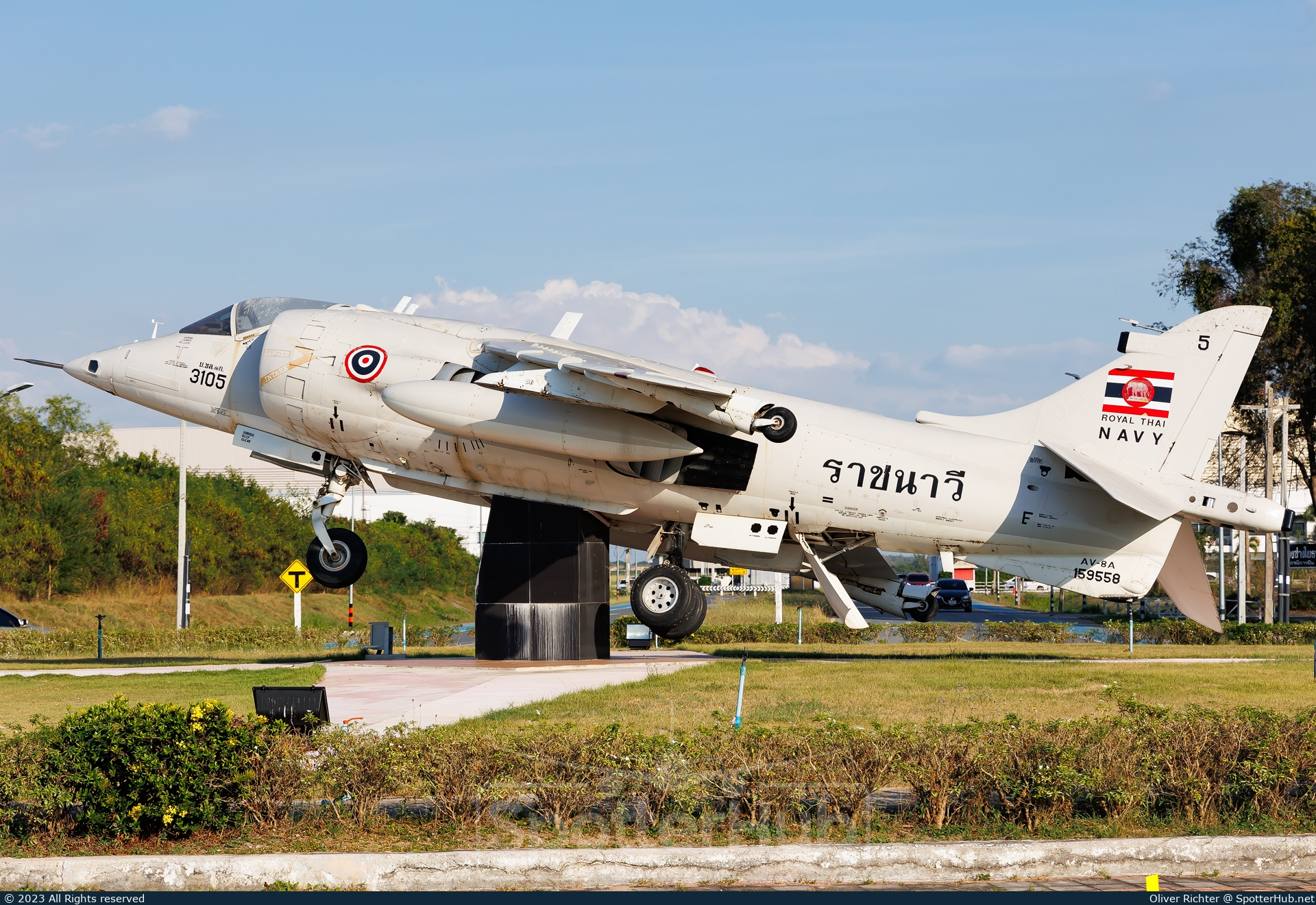 Photo of 3105 - Hawker Siddeley Harrier AV-8S Matador at Rayong-Pattaya International