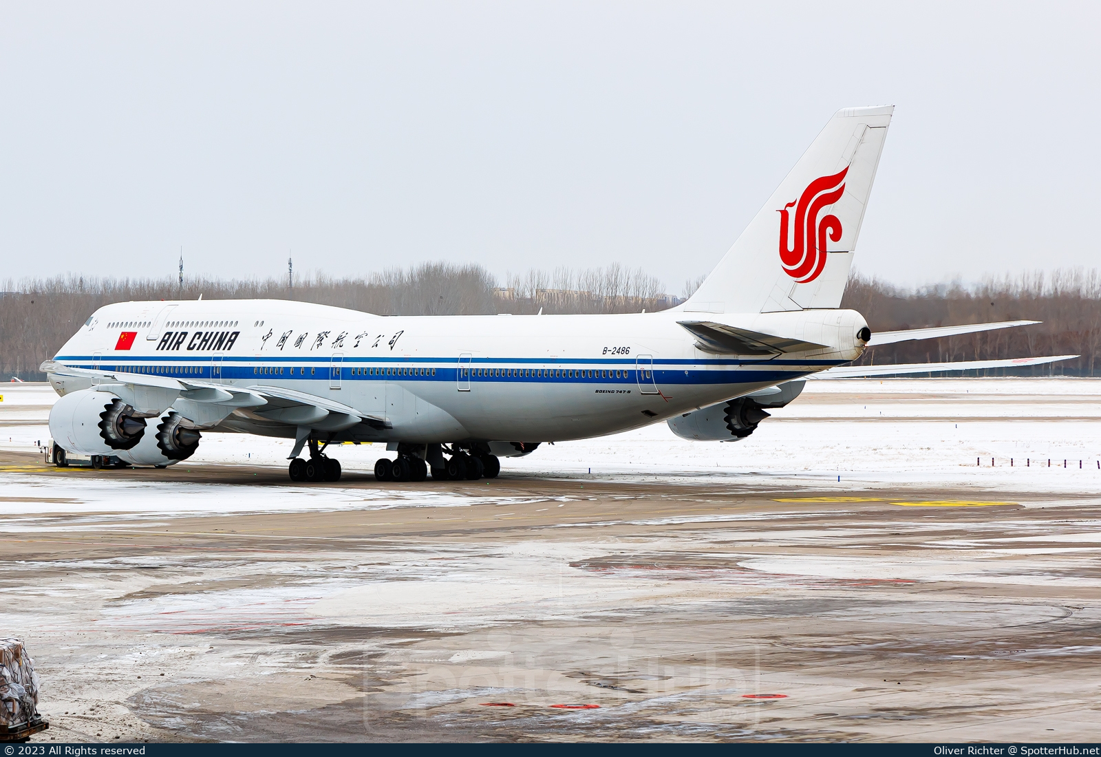 Photo of B-2486 - Boeing 747-89L operated by Air China