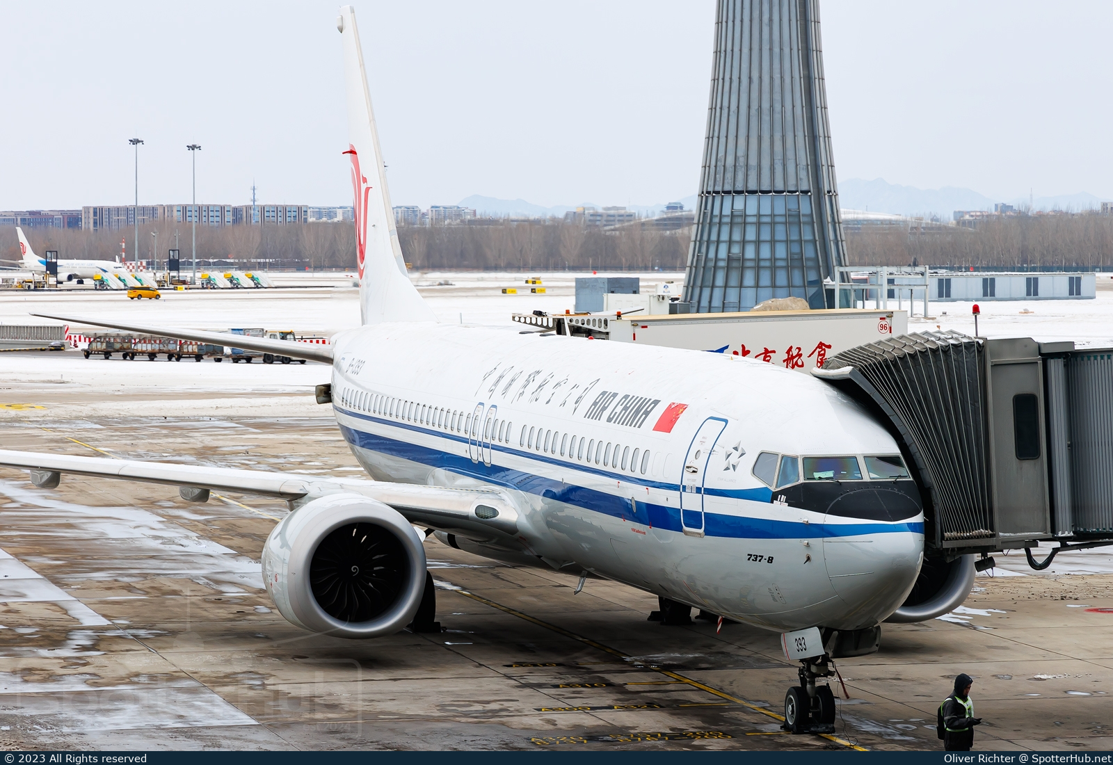 Photo of B-1393 - Boeing 737 MAX 8 operated by Air China