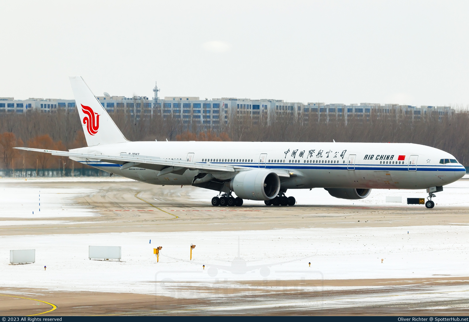 Photo of B-2043 - Boeing 777-39L(ER) operated by Air China