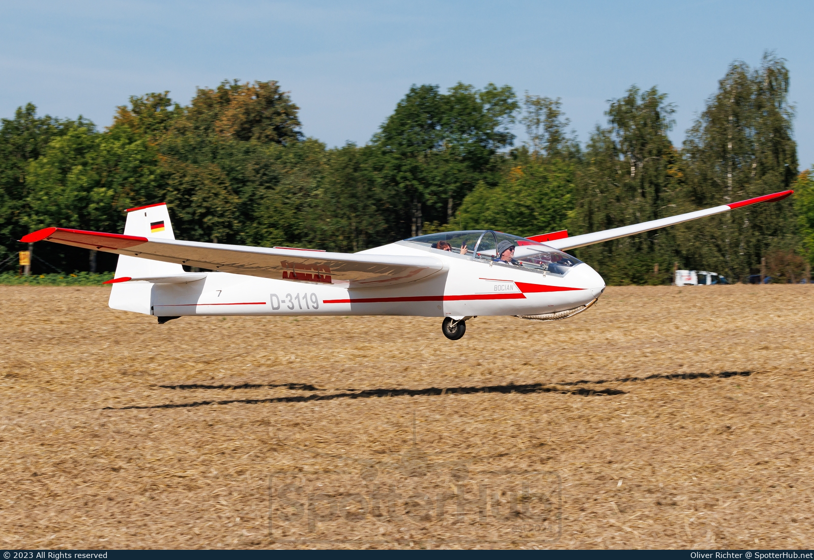 Photo of D-3119 - PZL-Bielsko SZD-9bis Bocian 1E operated by Fliegerclub Leipzig/Taucha