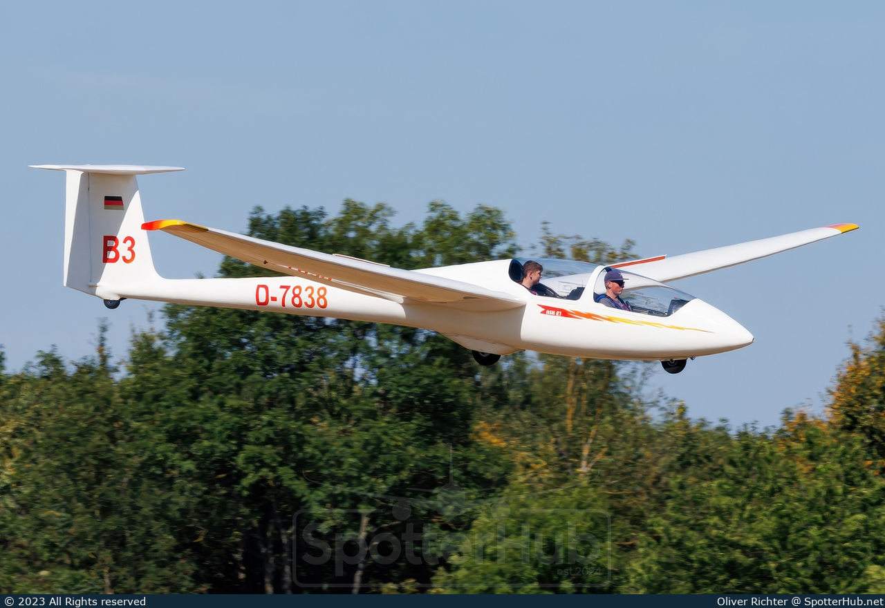 Photo of D-7838 - Schleicher ASK 21 operated by Fliegerclub Leipzig/Taucha
