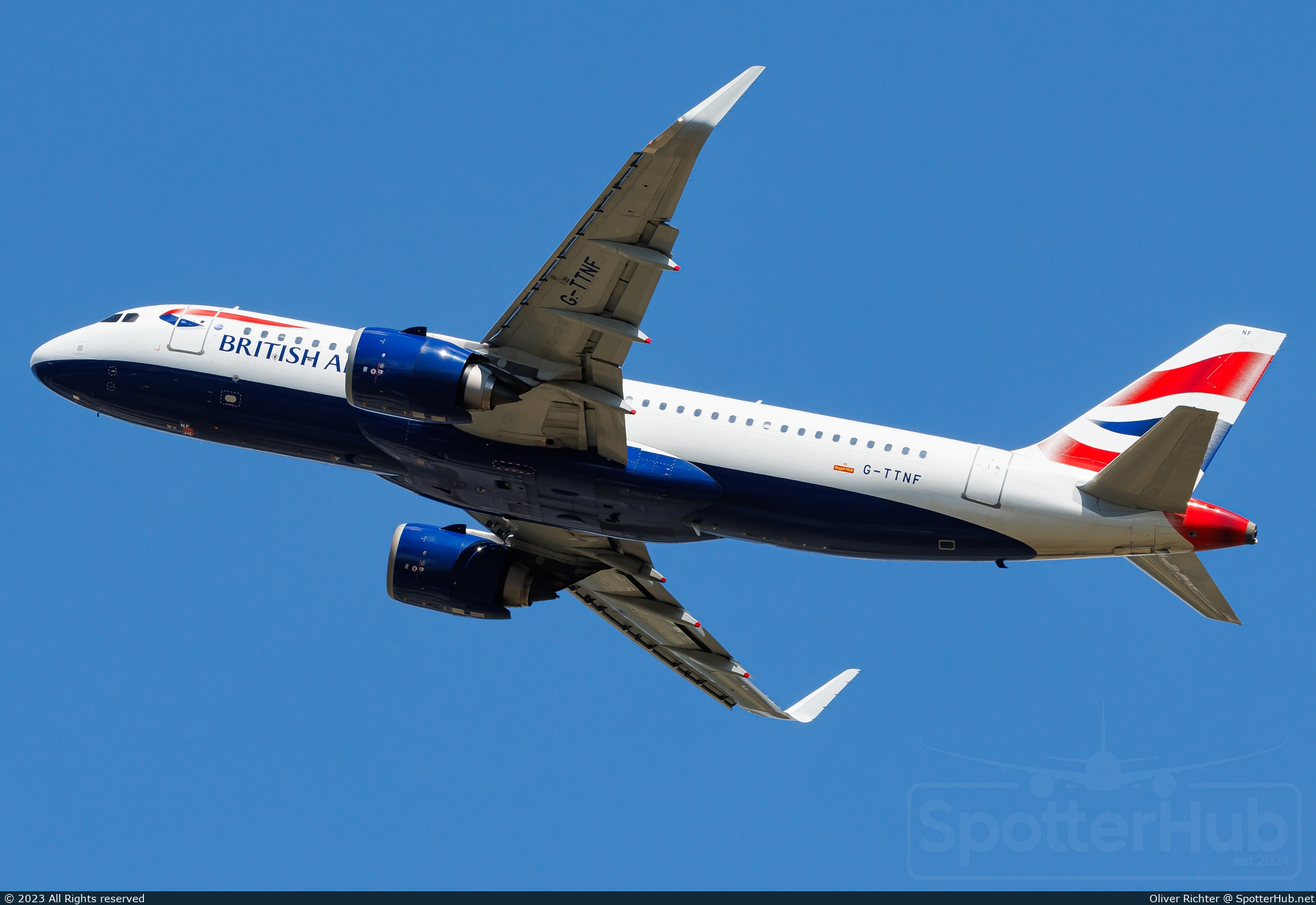 Photo of G-TTNF - Airbus A320-251N operated by British Airways