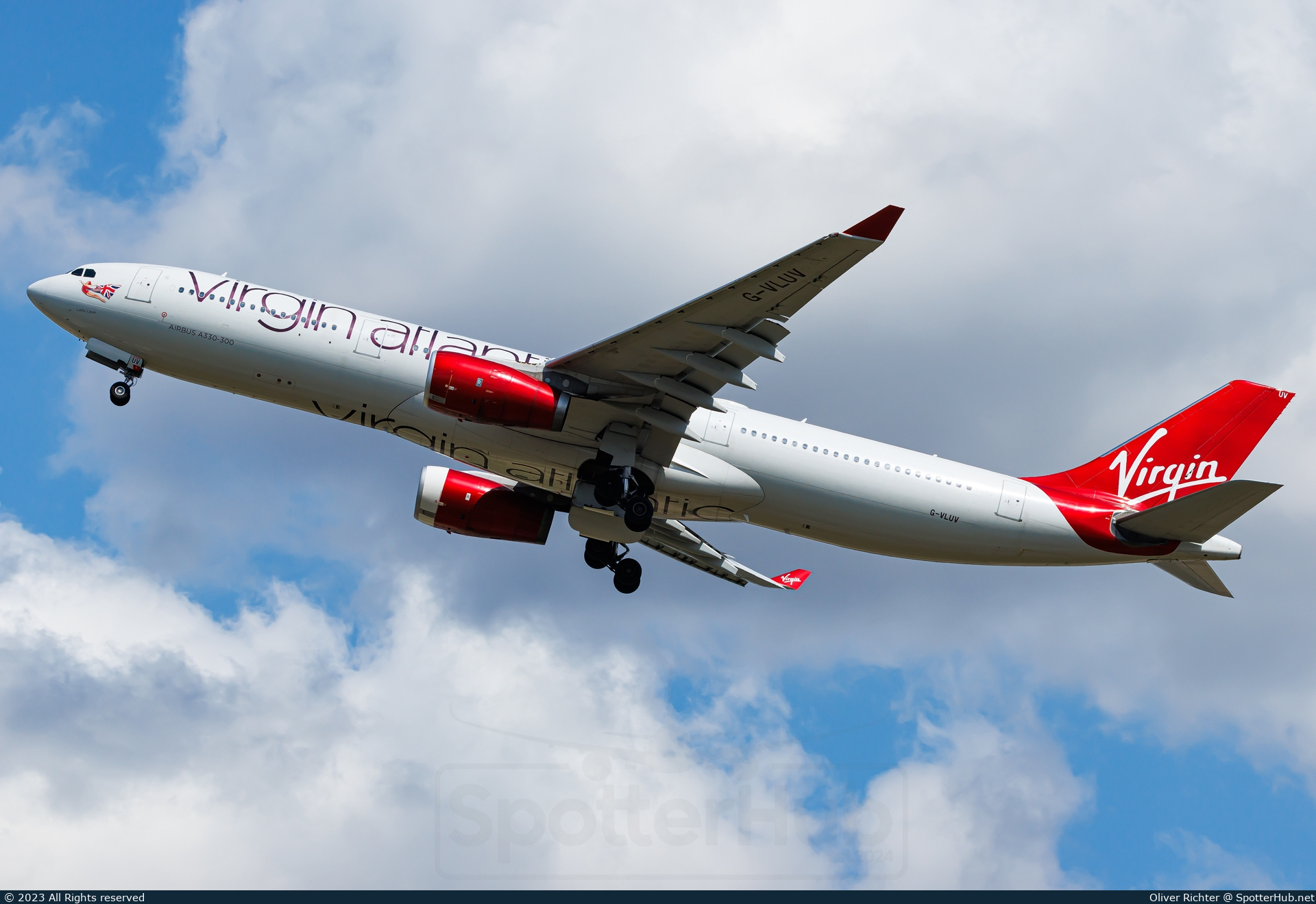 Photo of G-VLUV - Airbus A330-343 operated by Virgin Atlantic Airways