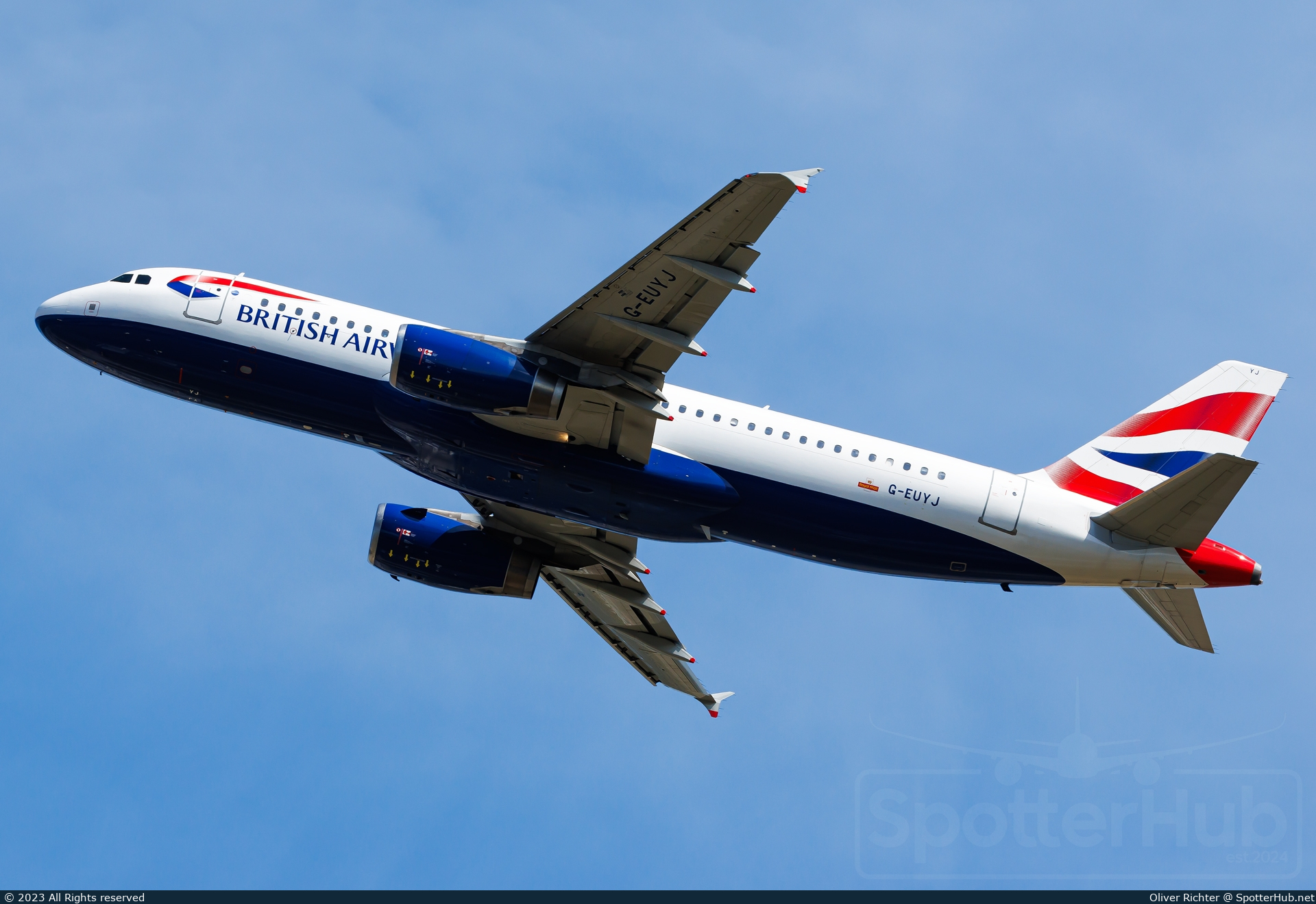 Photo of G-EUYJ - Airbus A320-232 operated by British Airways