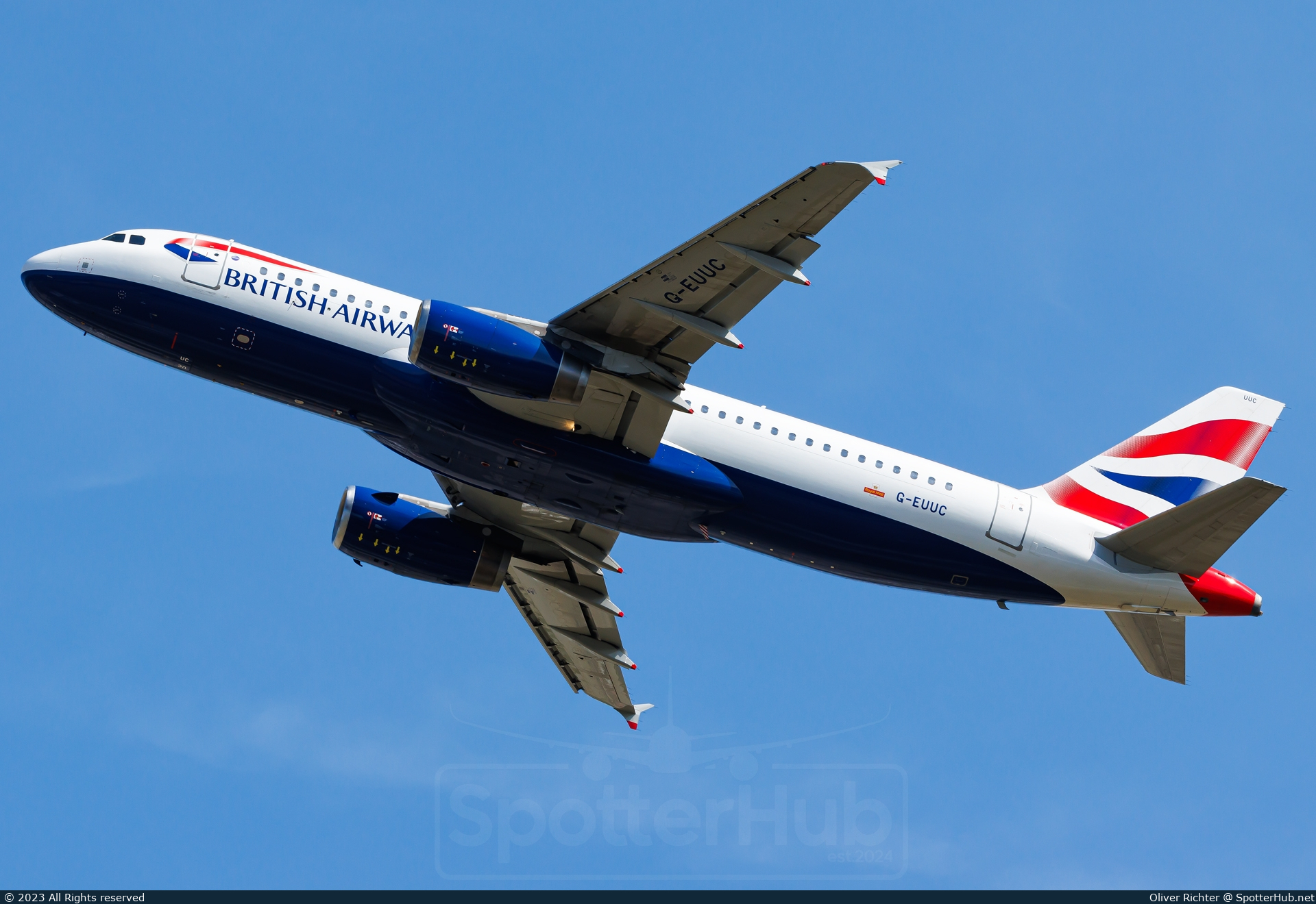 Photo of G-EUUC - Airbus A320-232 operated by British Airways