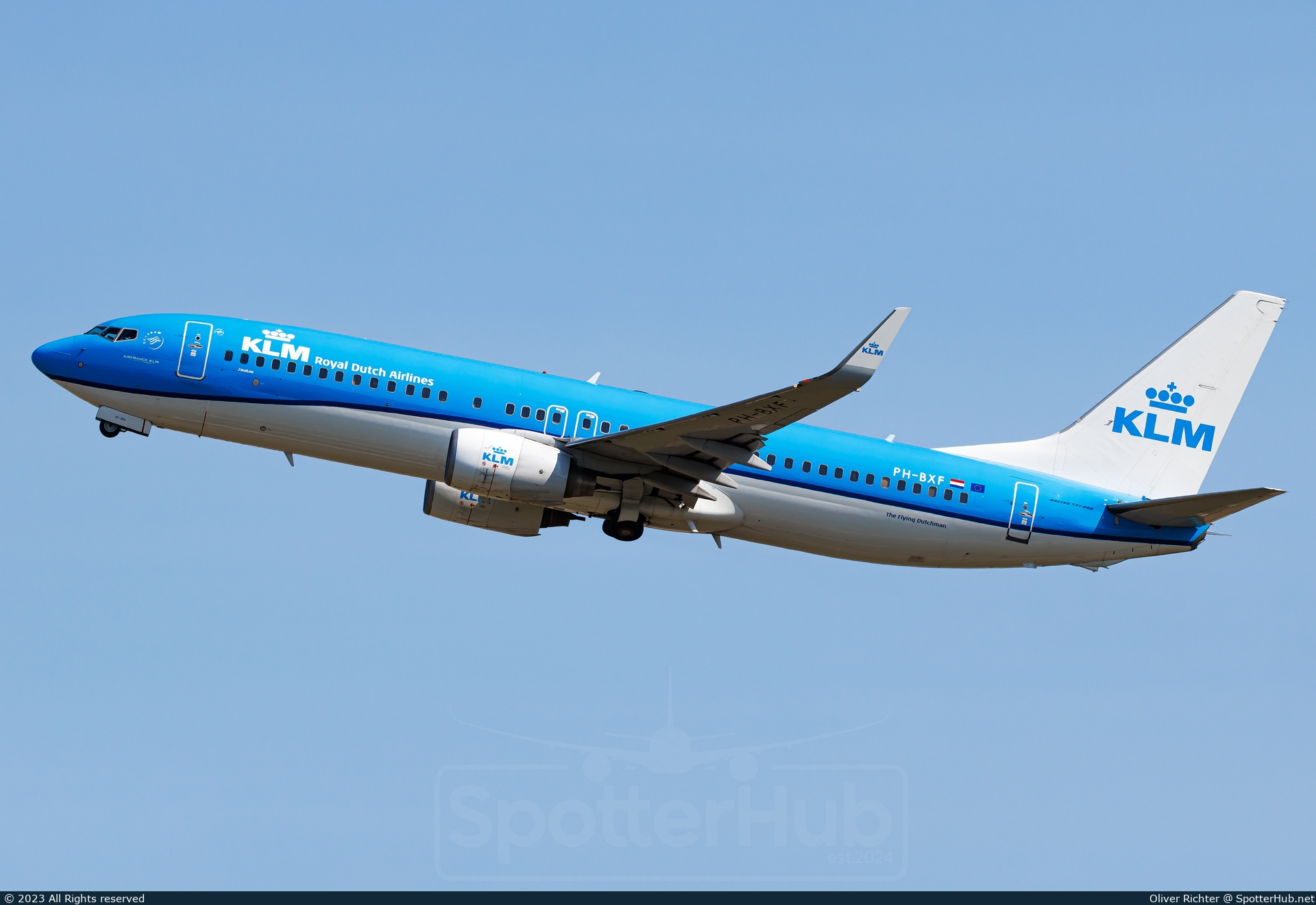 Photo of PH-BXF - Boeing 737-8K2 operated by KLM Royal Dutch Airlines