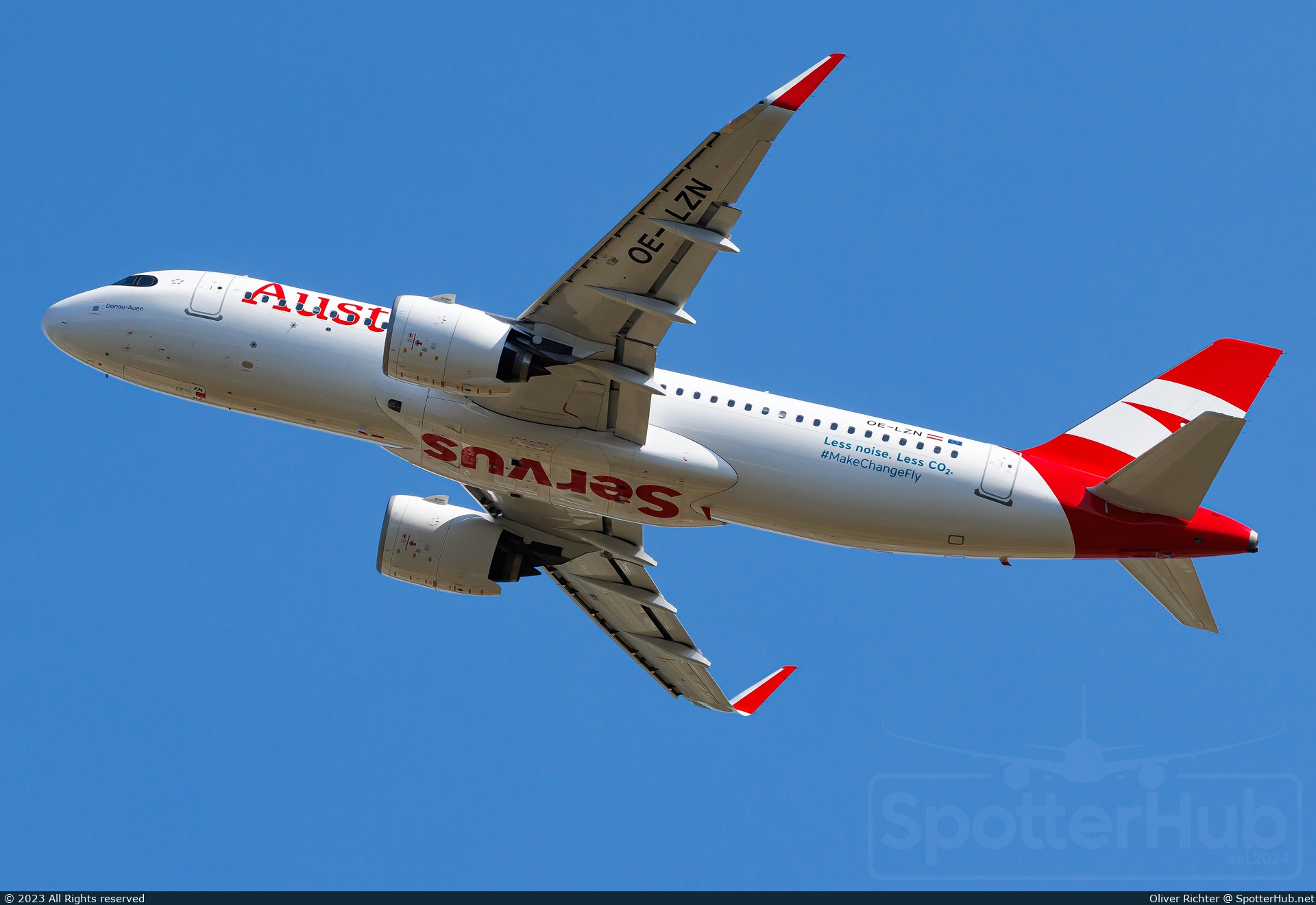 Photo of OE-LZN - Airbus A320-271N operated by Austrian Airlines