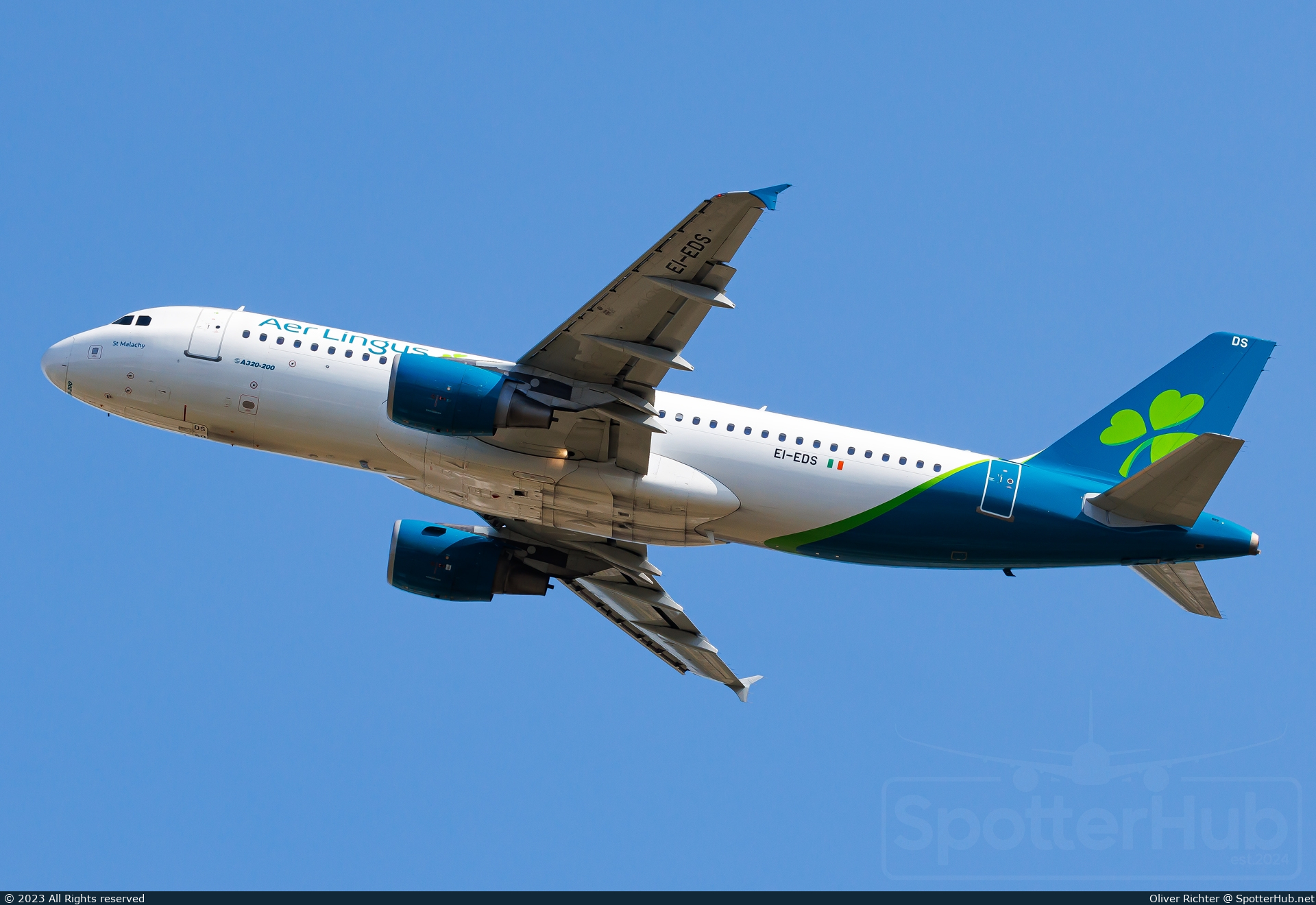 Photo of EI-EDS - Airbus A320-214 operated by Aer Lingus