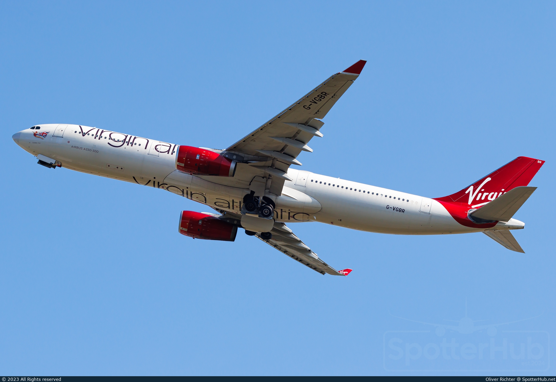 Photo of G-VGBR - Airbus A330-343 operated by Virgin Atlantic Airways