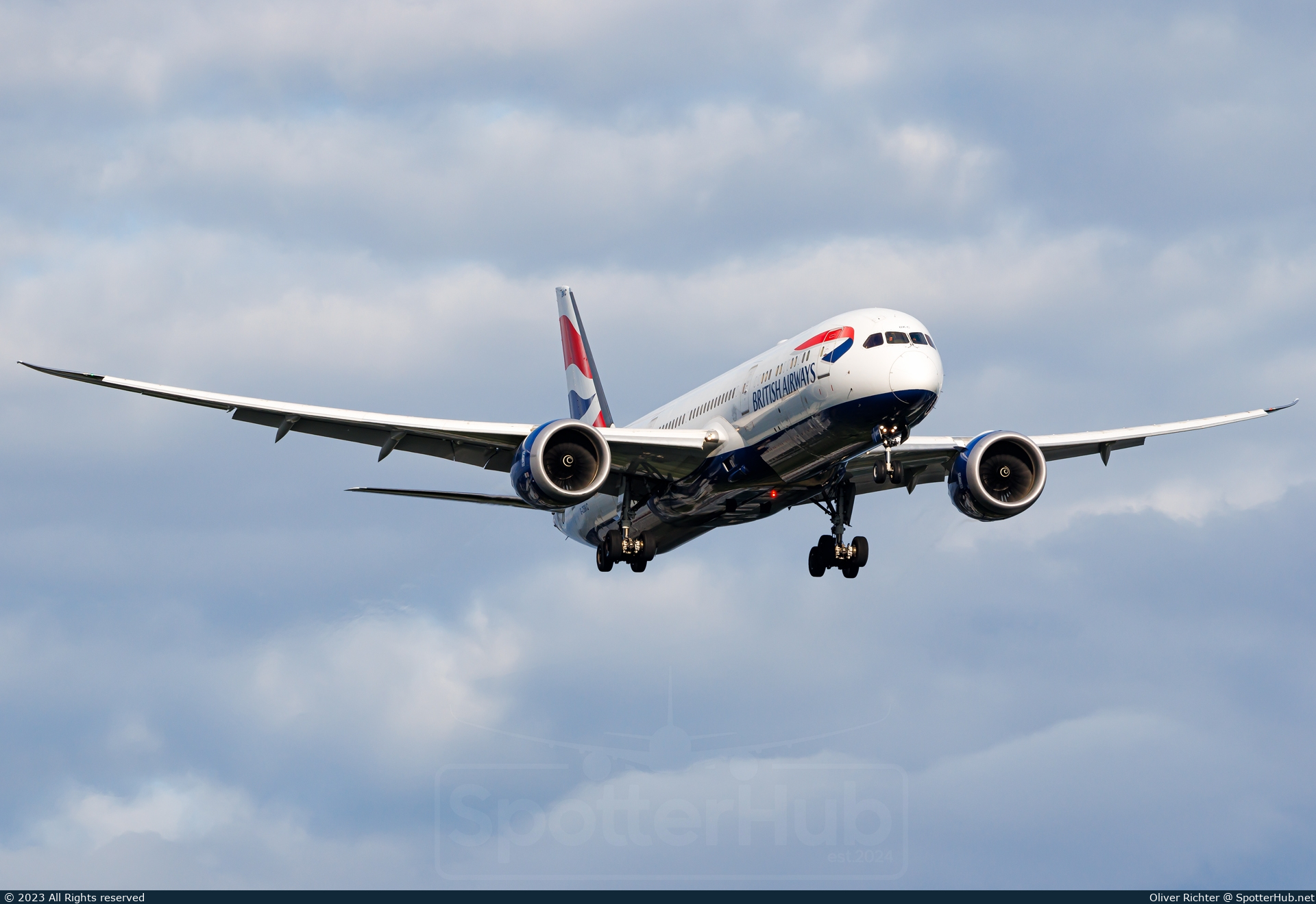 Photo of G-ZBKC - Boeing 787-9 Dreamliner operated by British Airways