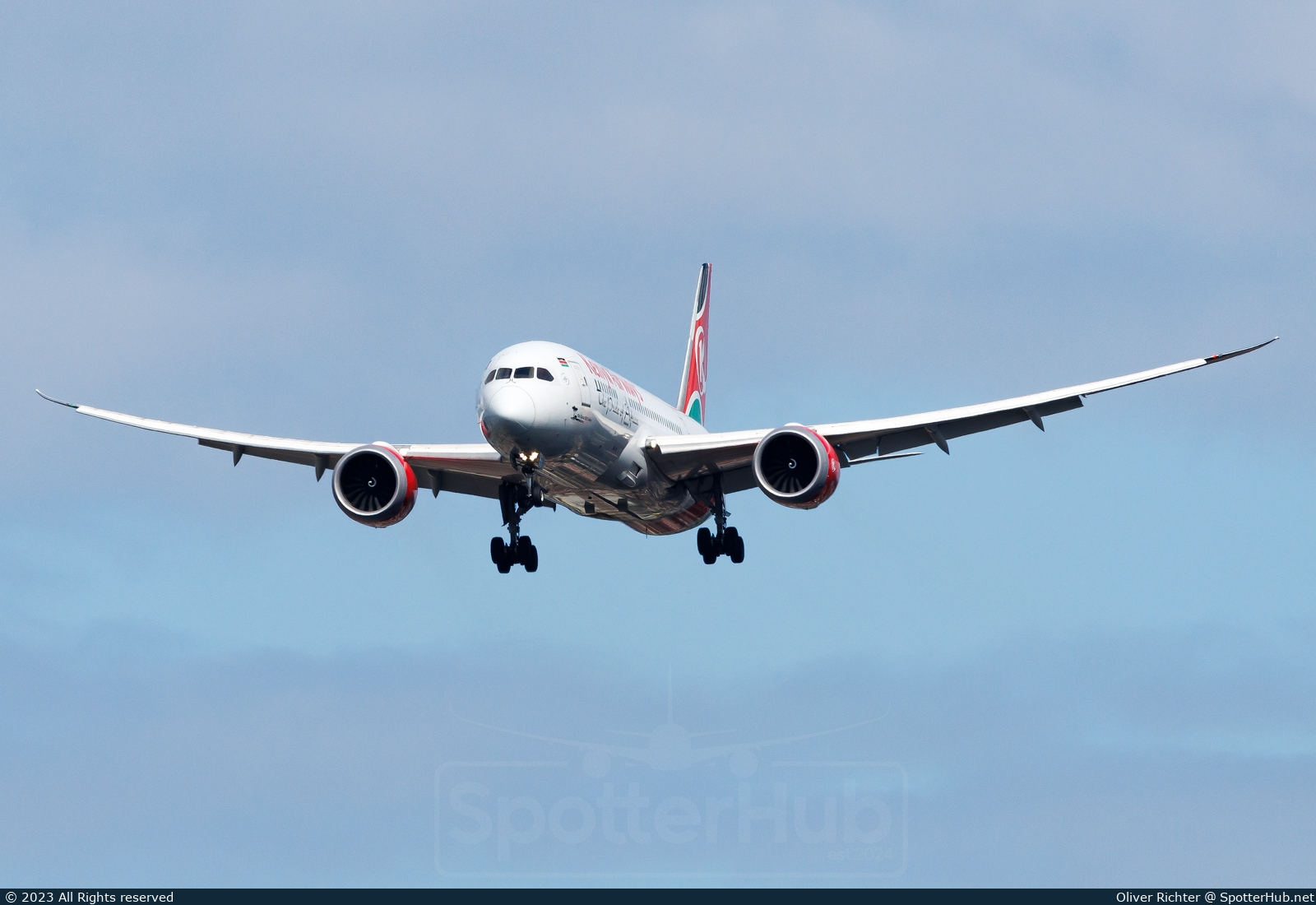 Photo of 5Y-KZA - Boeing 787-8 Dreamliner operated by Kenya Airways