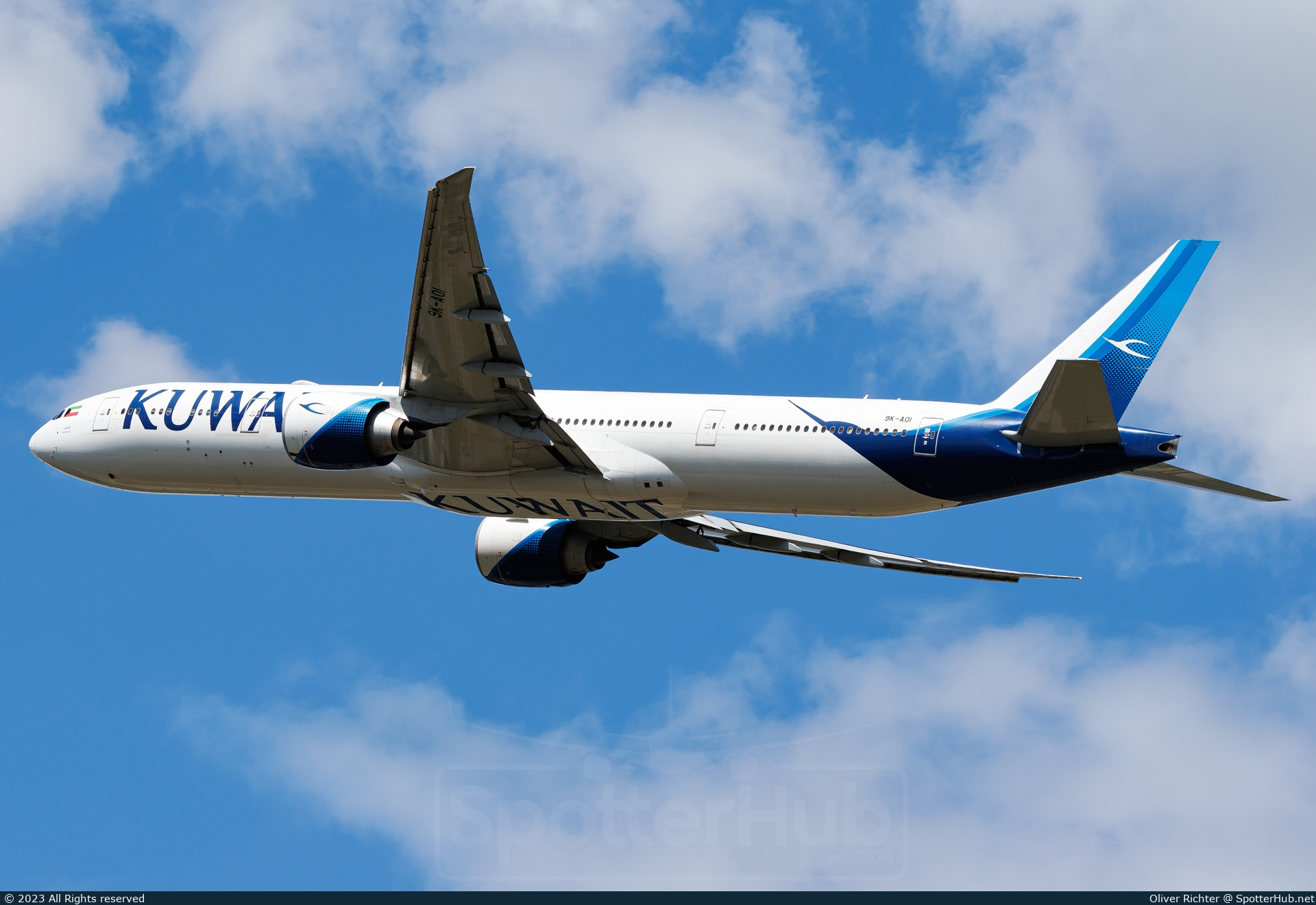 Photo of 9K-AOI - Boeing 777-369(ER) operated by Kuwait Airways