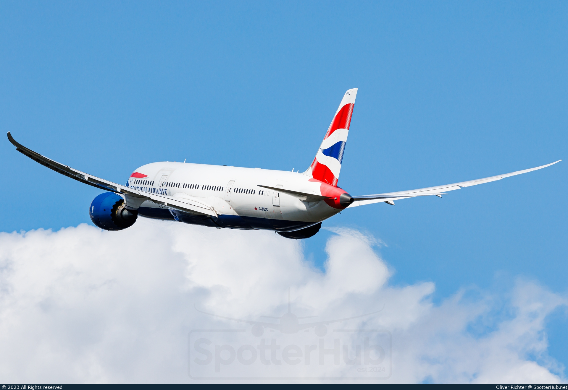Photo of G-ZBJC - Boeing 787-8 Dreamliner operated by British Airways