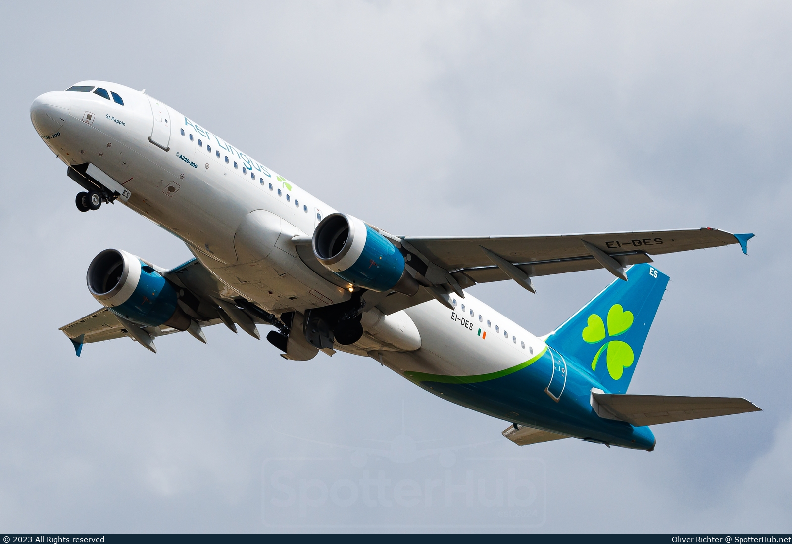 Photo of EI-DES - Airbus A320-214 operated by Aer Lingus