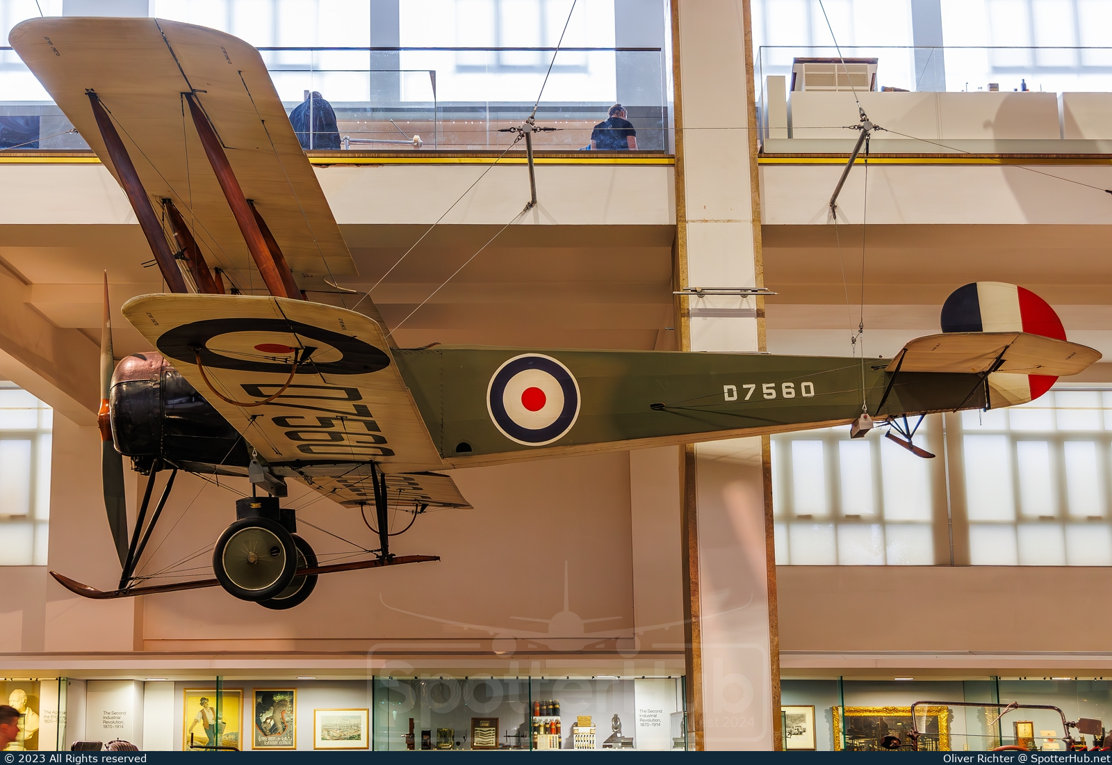 Photo of D7560 - Avro 504K operated by Royal Flying Corps