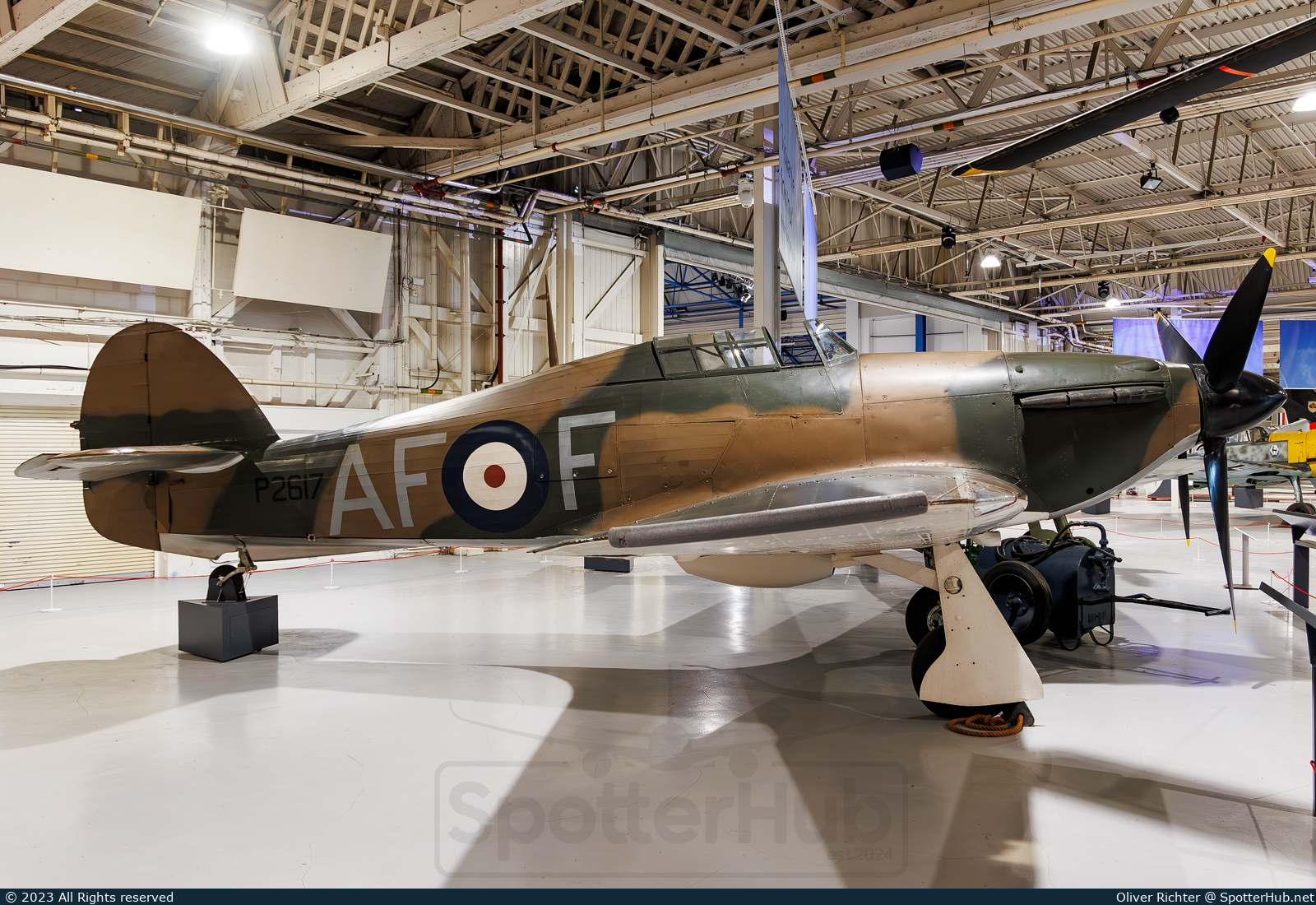 Photo of P2617 - Hawker Hurricane Mk.I operated by Royal Air Force