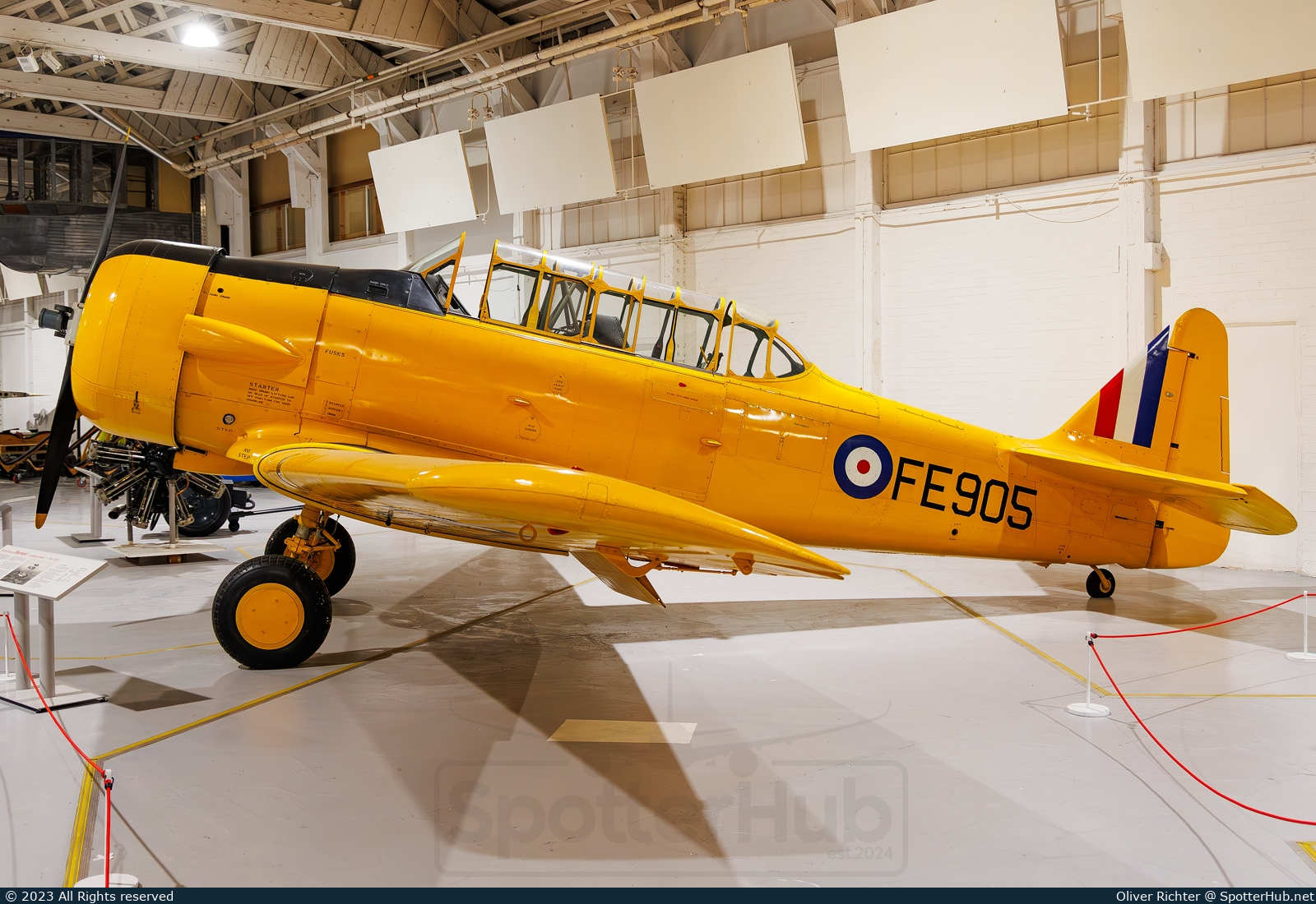 Photo of FE905 - Noorduyn AT-16 Harvard II.B [North American T-6] operated by Royal Air Force