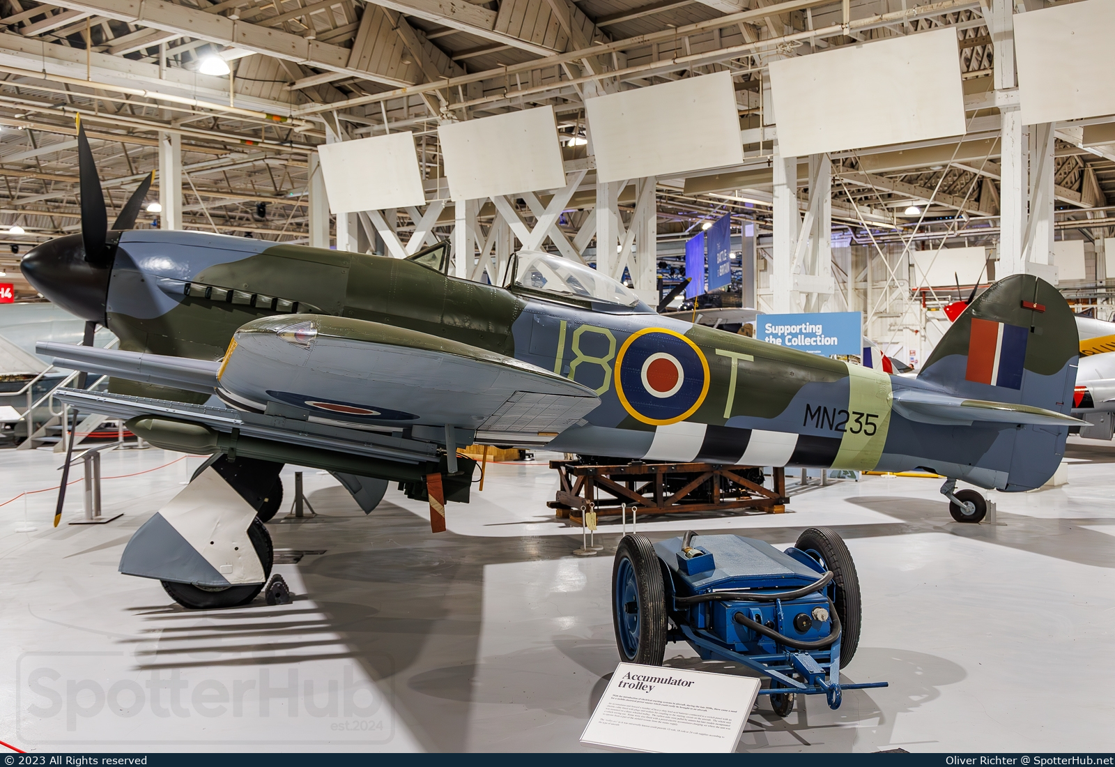 Photo of MN235 - Hawker Typhoon IB operated by Royal Air Force