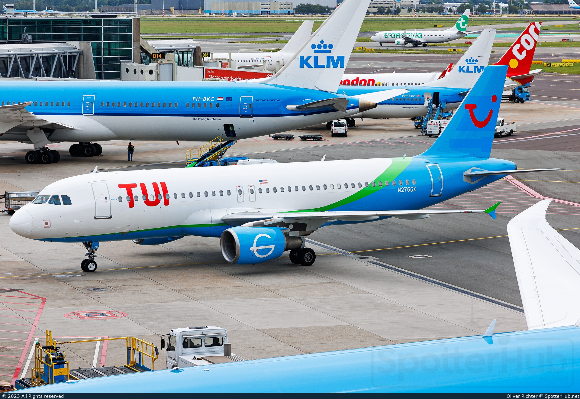 Photo of N276GX - Airbus A320-214 operated by TUI Airlines Nederland (opb GlobalX Airlines)