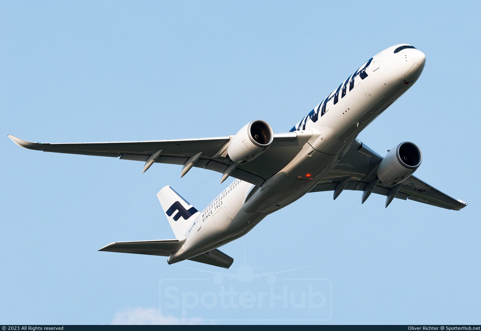 Photo of OH-LWR - Airbus A350-941 operated by Finnair