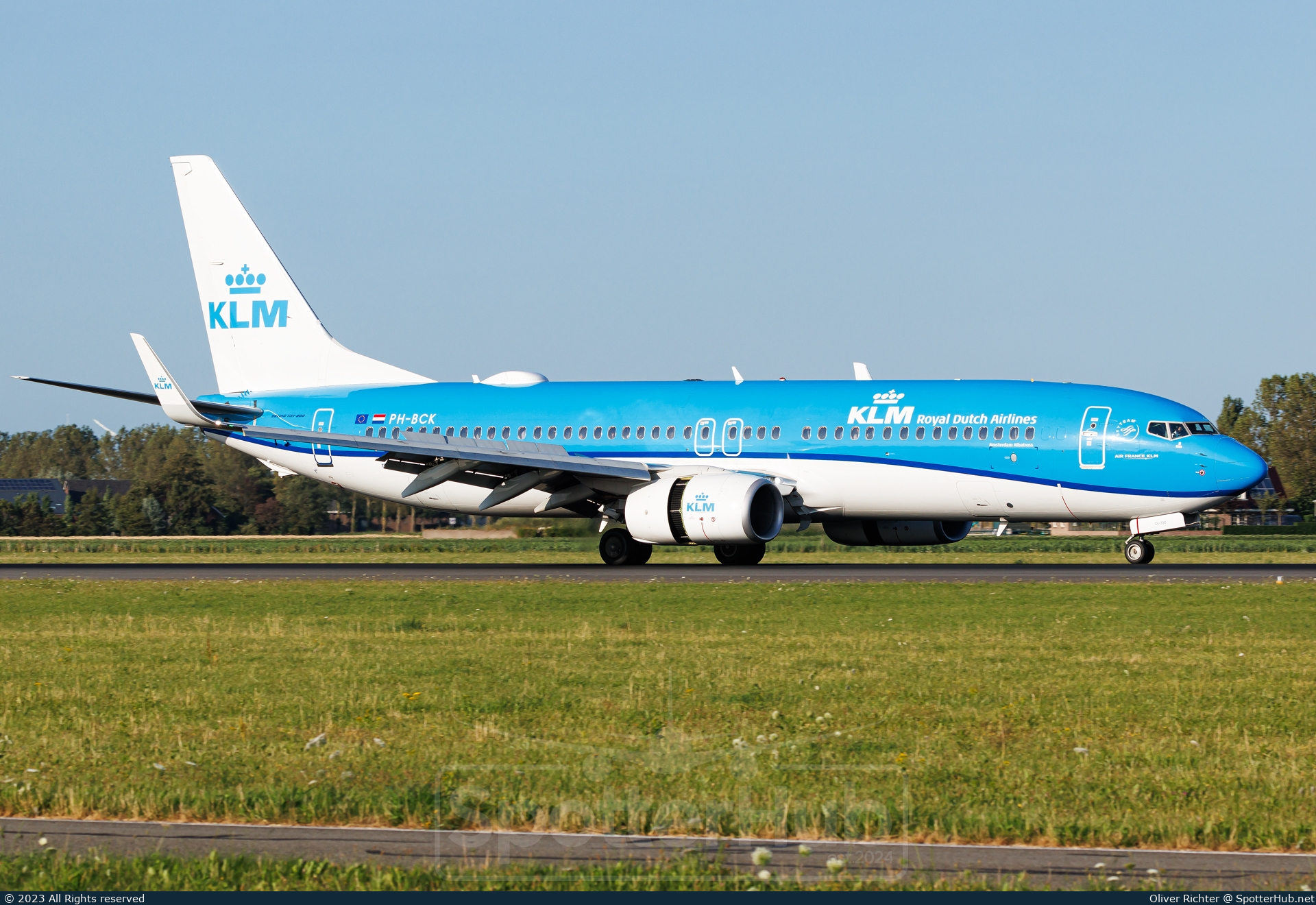 Photo of PH-BCK - Boeing 737-8K2 operated by KLM Royal Dutch Airlines