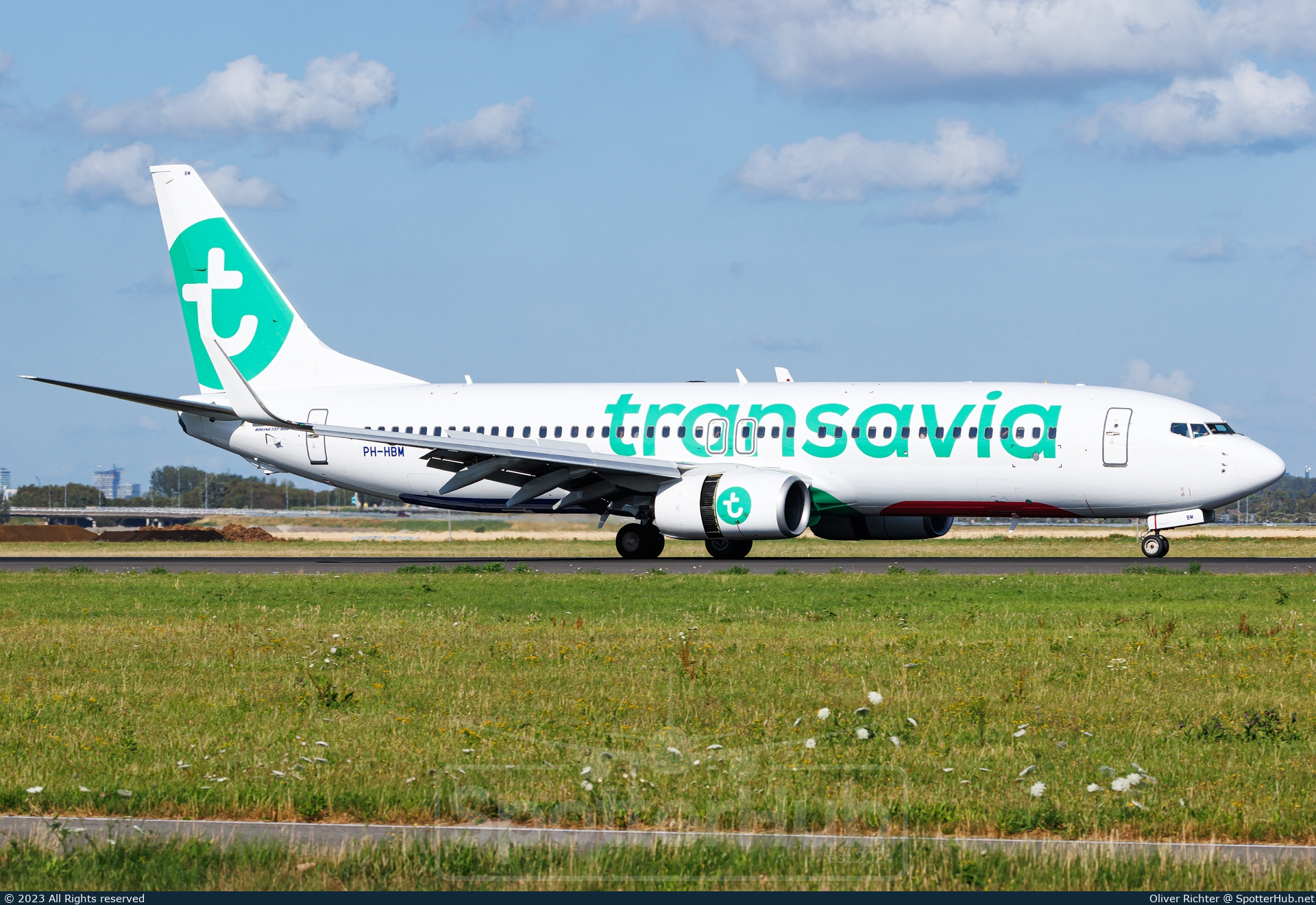 Photo of PH-HBM - Boeing 737-82R operated by Transavia
