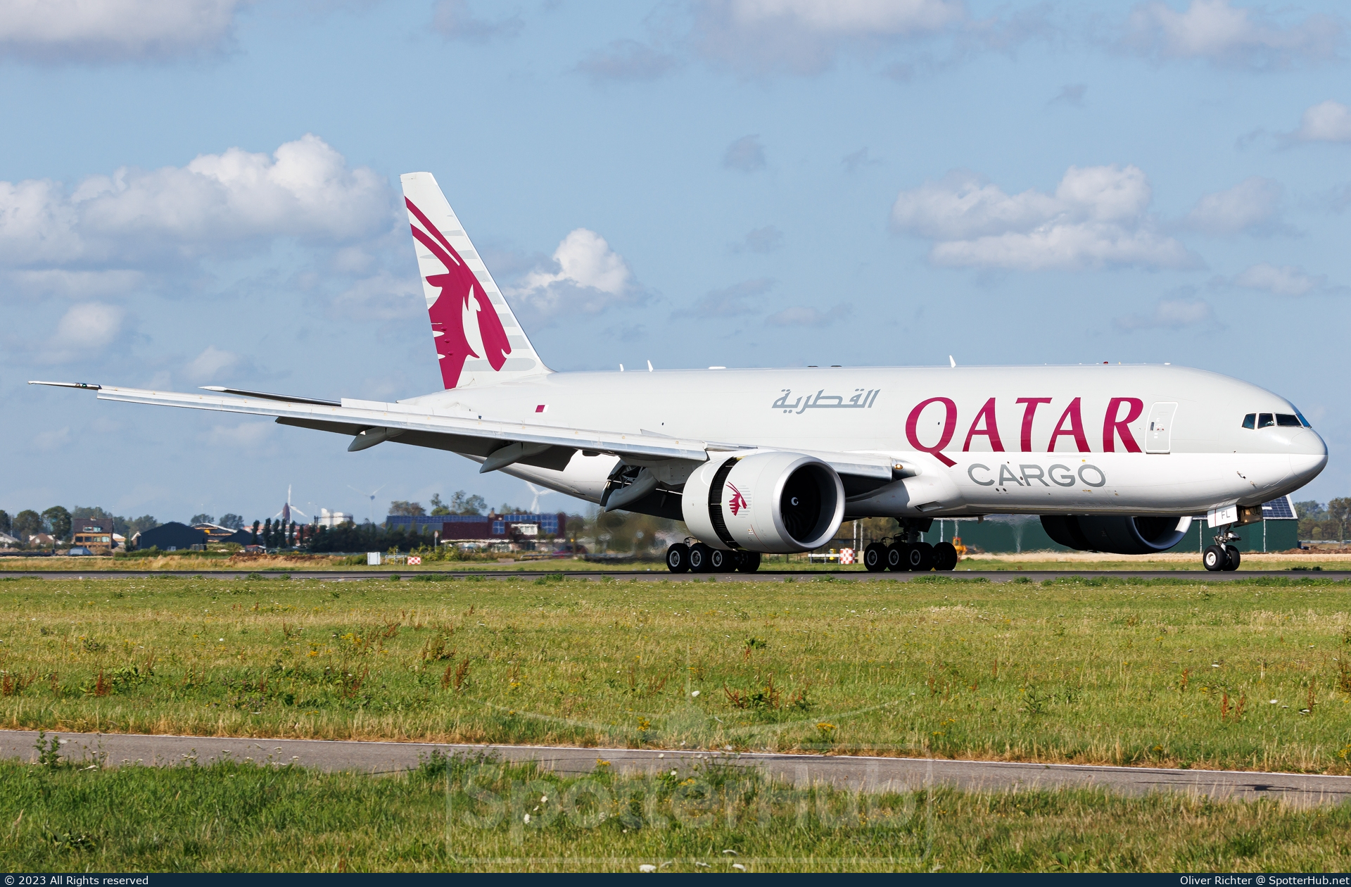 Photo of A7-BFL - Boeing 777-FDZ operated by Qatar Airways Cargo