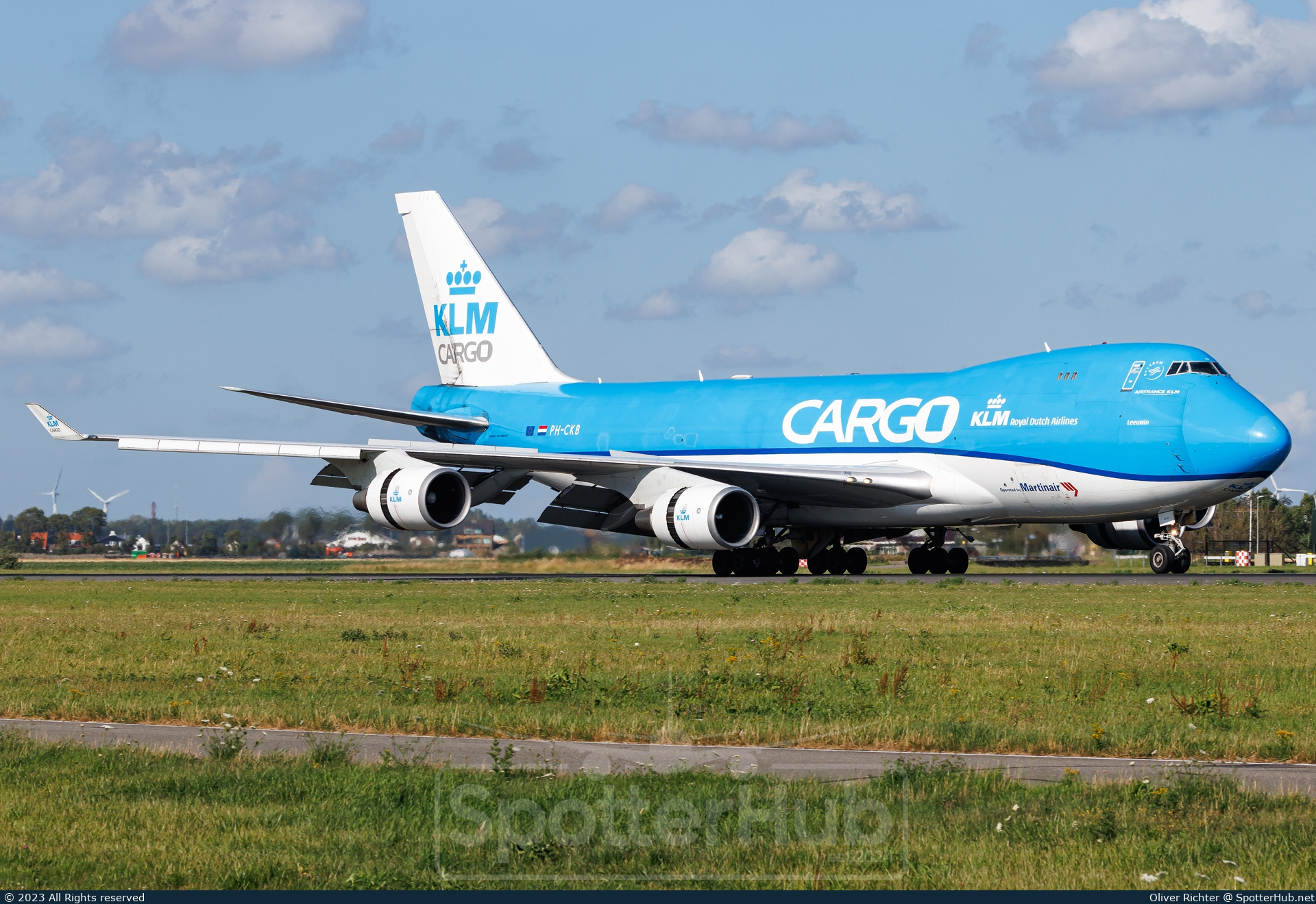 Photo of PH-CKB - Boeing 747-406F(ER) operated by KLM Cargo (opb Martinair)