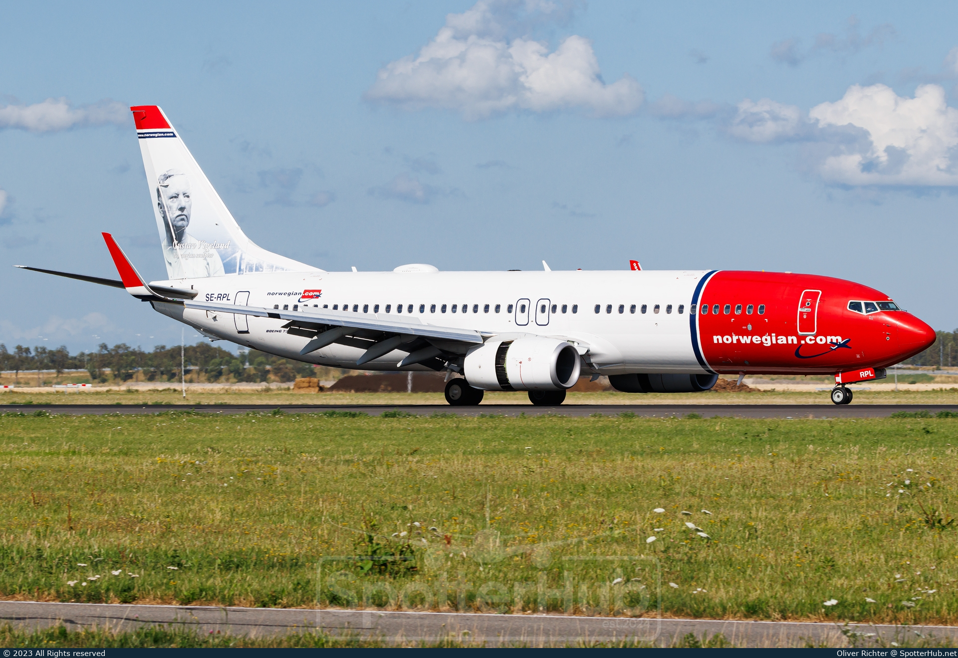 Photo of SE-RPL - Boeing 737-8JP operated by Norwegian Air Sweden