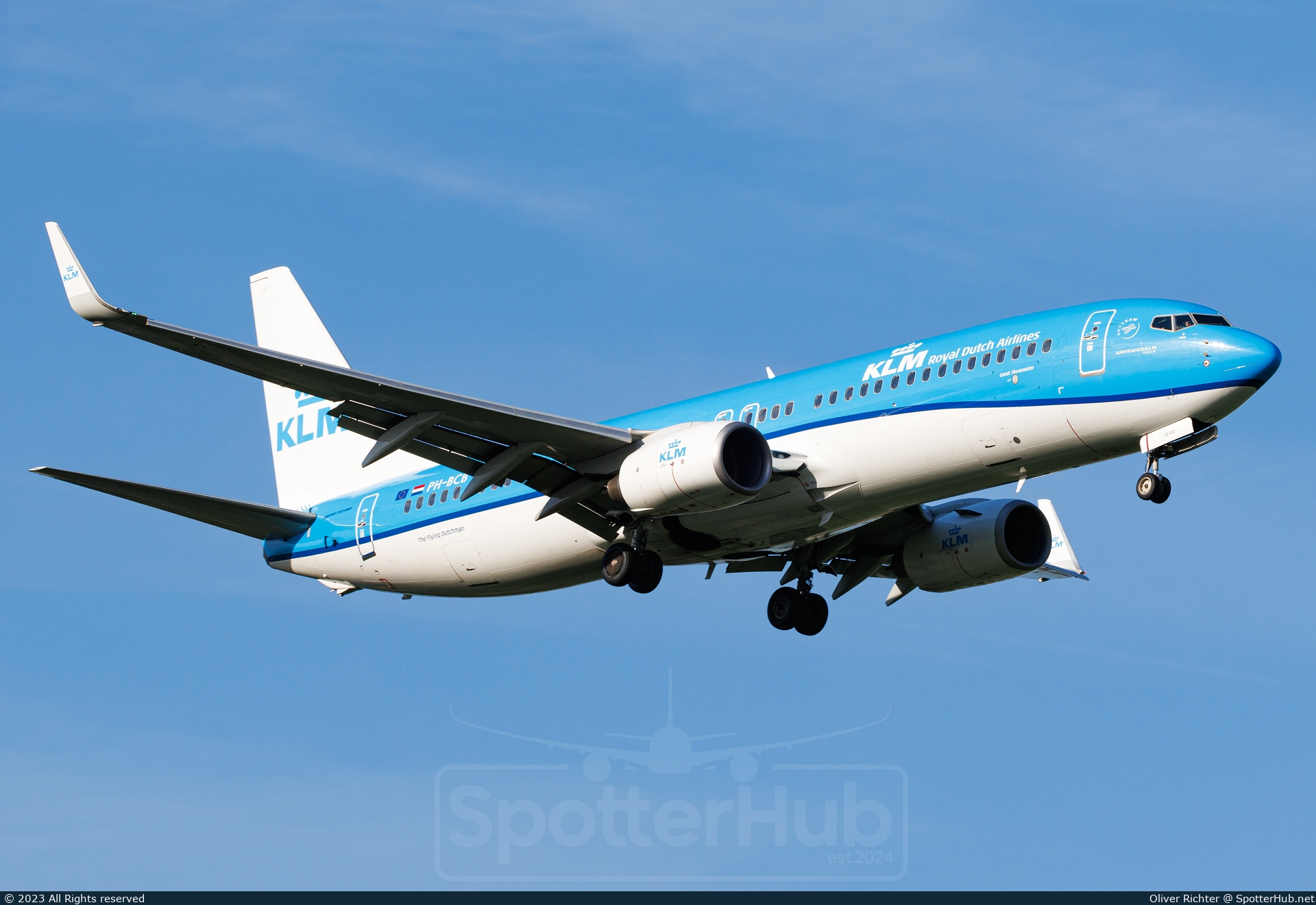 Photo of PH-BCB - Boeing 737-8K2 operated by KLM Royal Dutch Airlines
