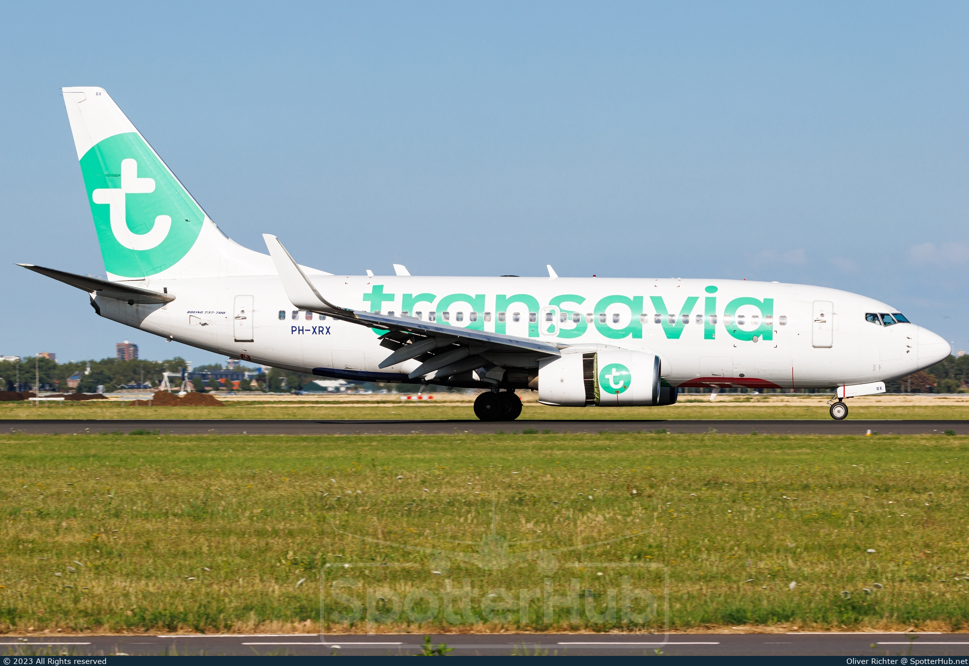 Photo of PH-XRX - Boeing 737-7K2 operated by Transavia