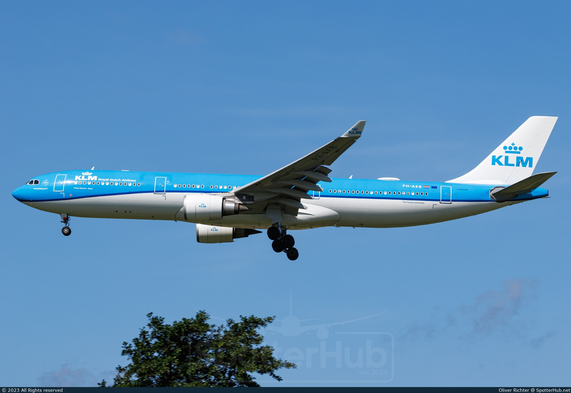 Photo of PH-AKB - Airbus A330-303 operated by KLM Royal Dutch Airlines