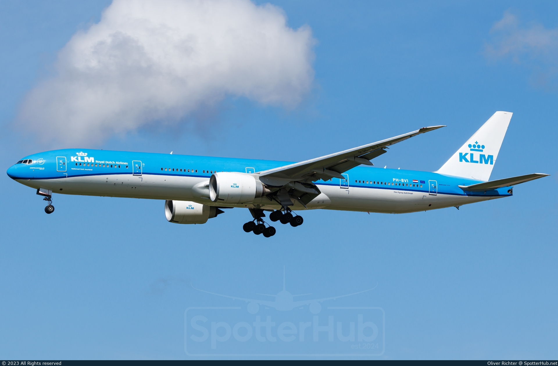 Photo of PH-BVI - Boeing 777-306(ER) operated by KLM Royal Dutch Airlines