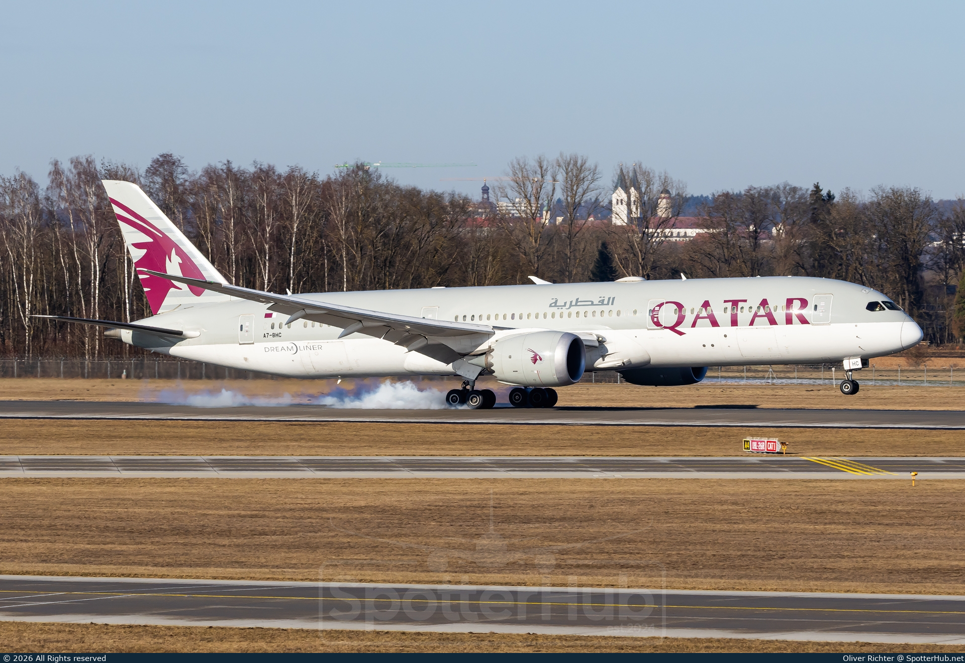 Photo of A7-BHC - Boeing 787-9 Dreamliner operated by Qatar Airways