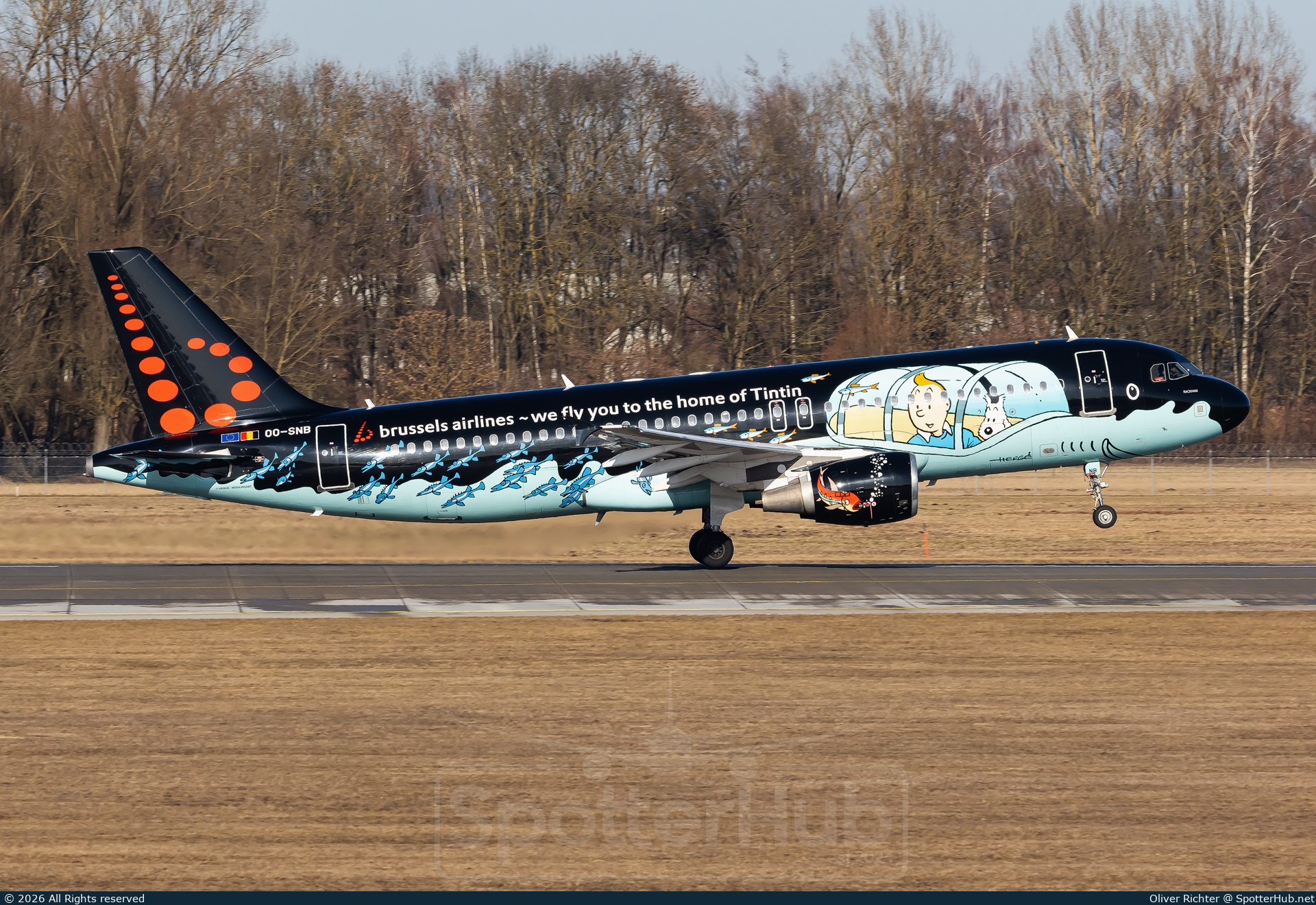 Photo of OO-SNB - Airbus A320-214 operated by Brussels Airlines