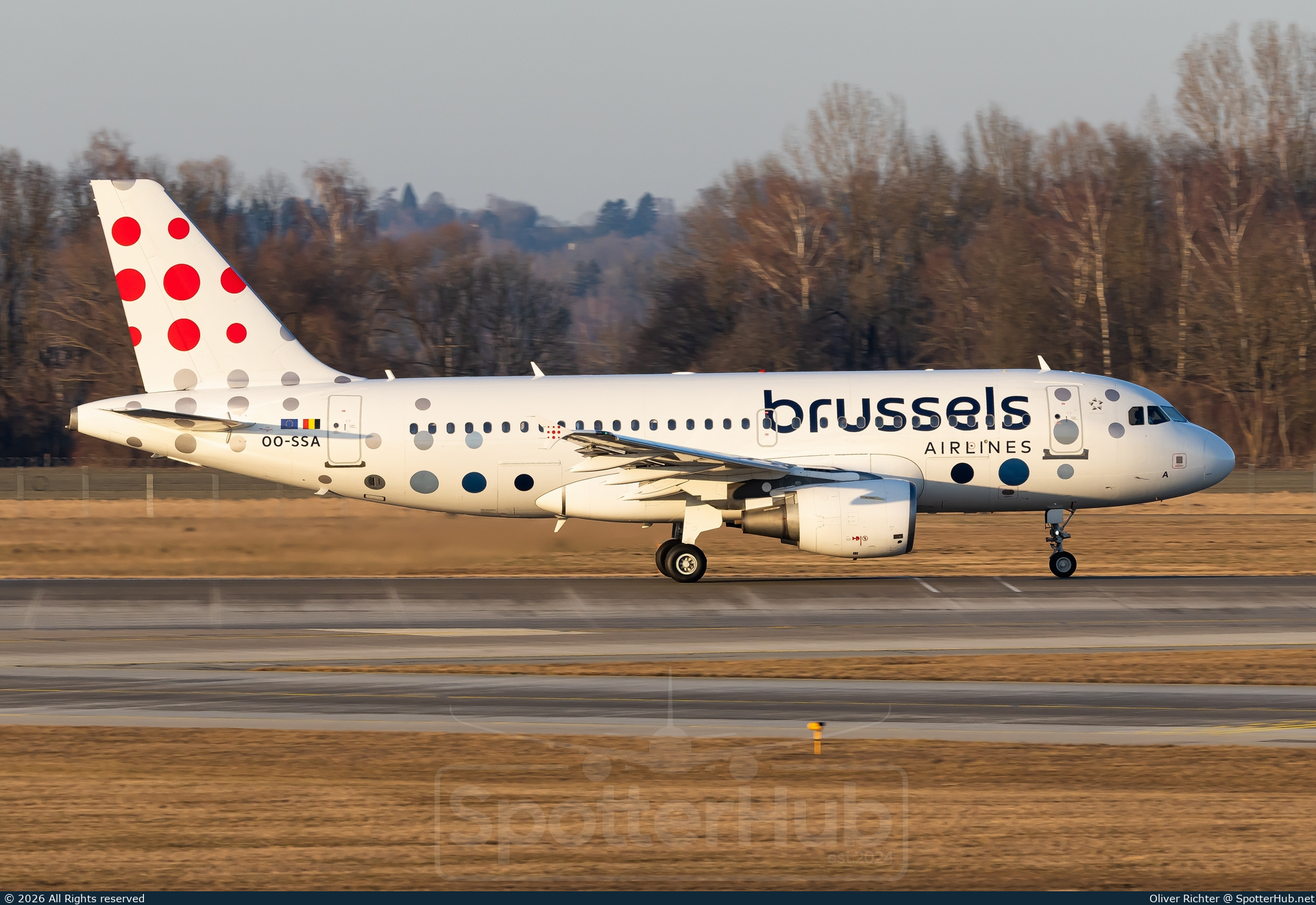 Photo of OO-SSA - Airbus A319-111 operated by Brussels Airlines
