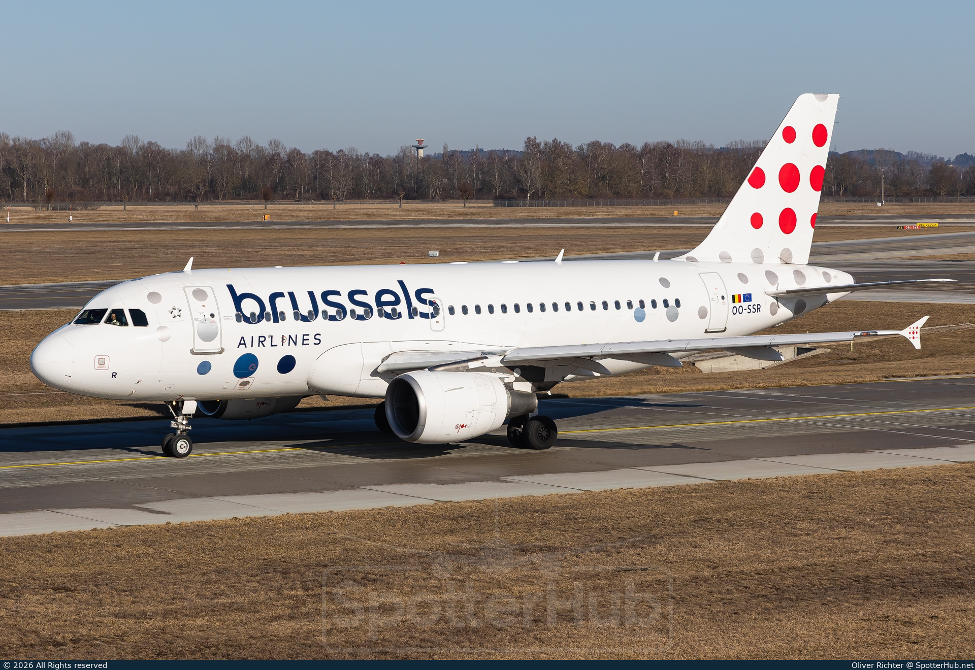 Photo of OO-SSR - Airbus A319-112 operated by Brussels Airlines