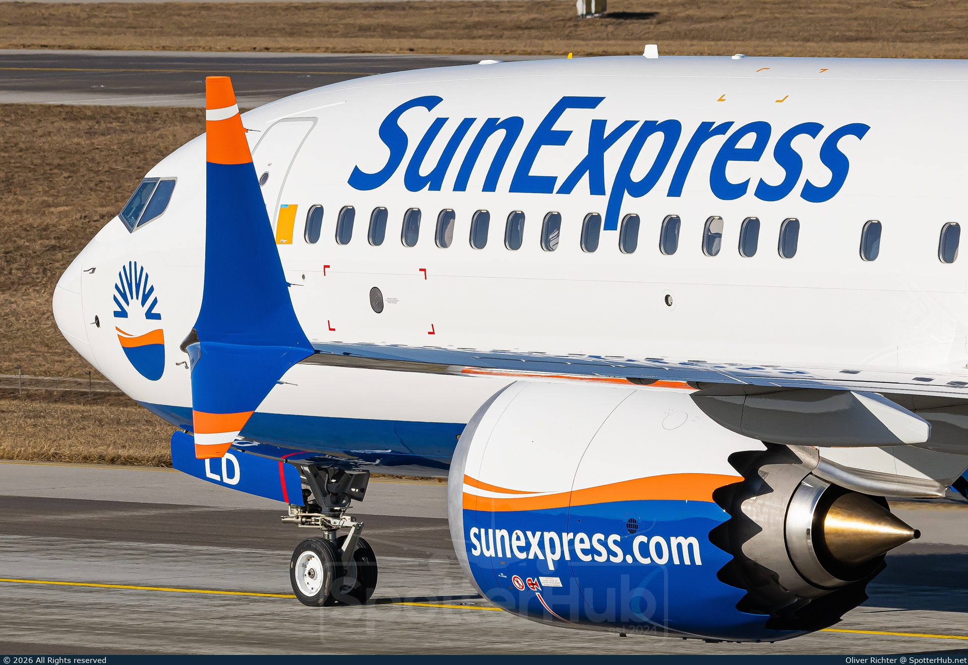 Photo of TC-SLD - Boeing 737 MAX 8 operated by SunExpress