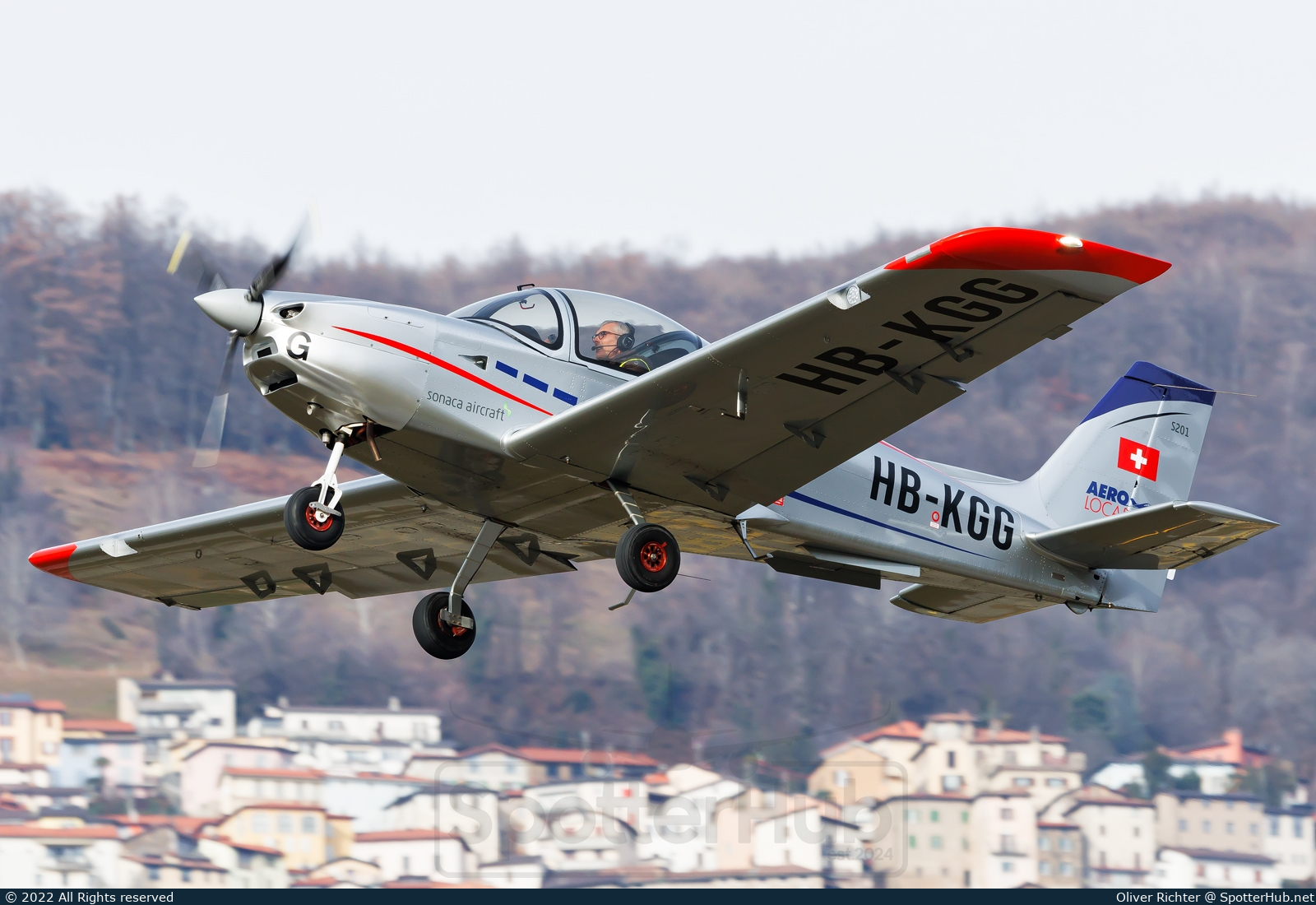 Photo of HB-KGG - Sonaca S201 operated by Aero Locarno